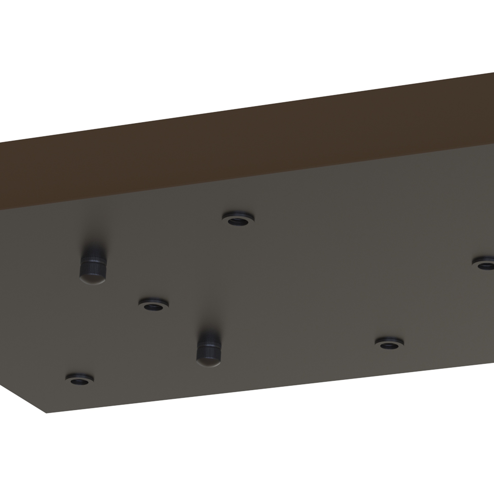 MODULAR LIGHT * PLATE RECTANGULAR 14L -  BLACK