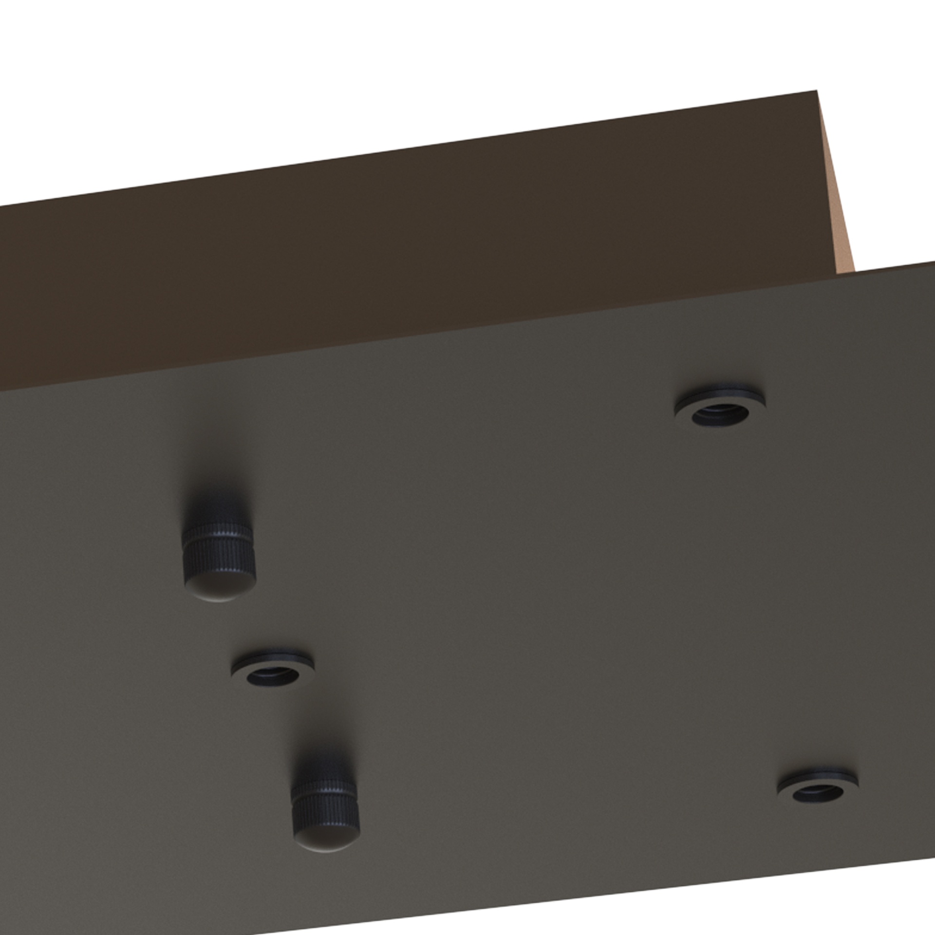 MODULAR LIGHT * PLATE RECTANGULAR 14L -  BLACK