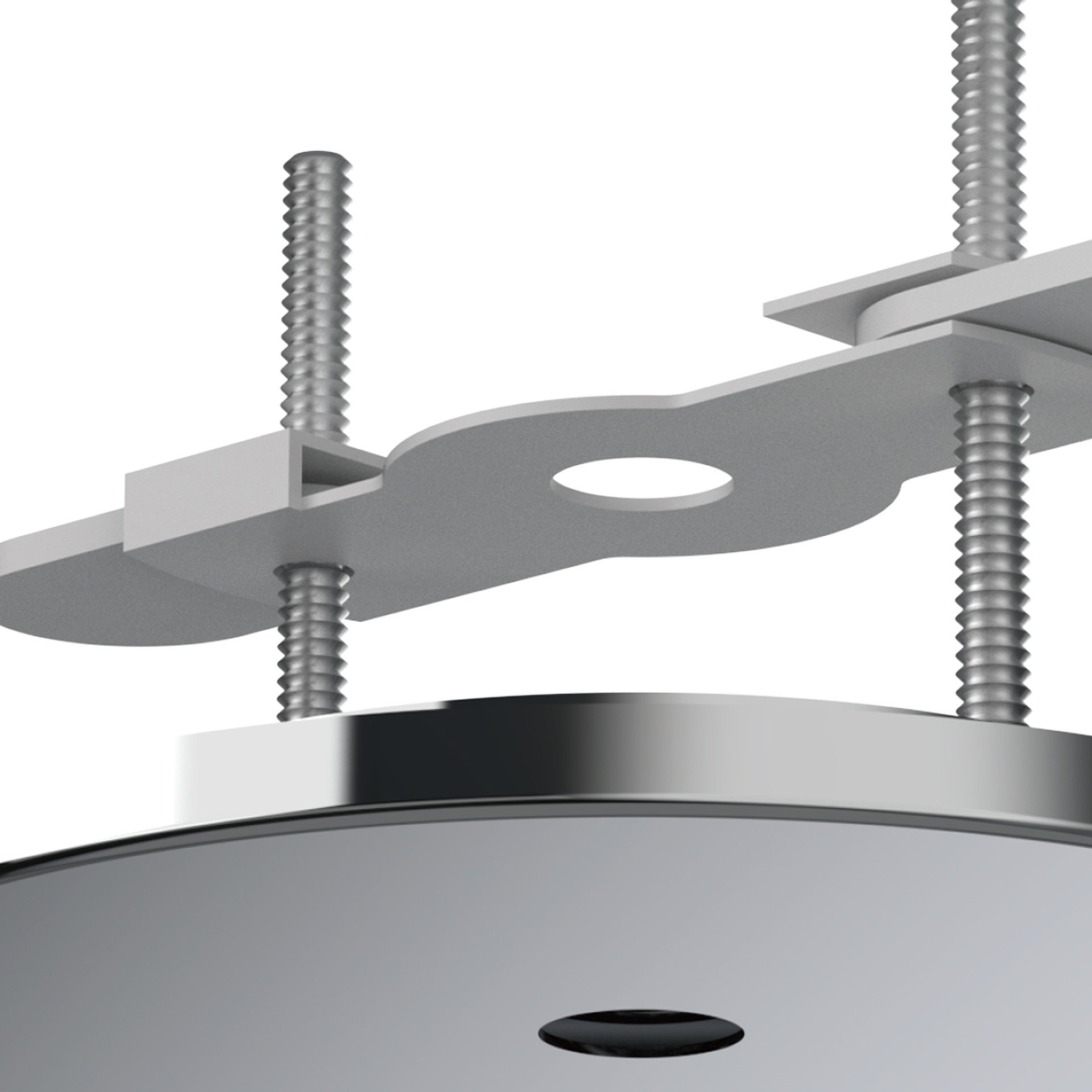 MODULAR LIGHT * PLATE BUILT-IN 1L - CHROME