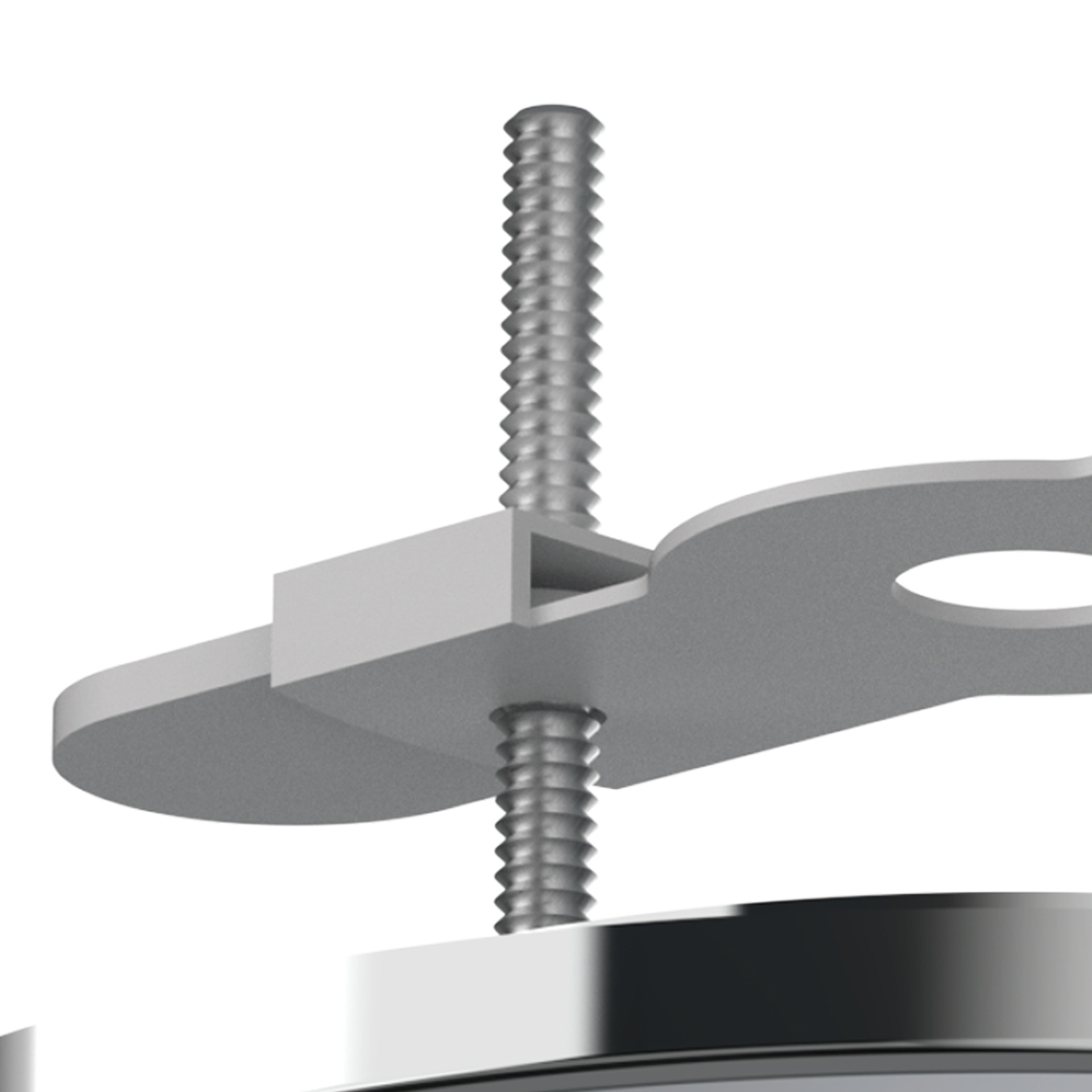 MODULAR LIGHT * PLATE BUILT-IN 1L - CHROME