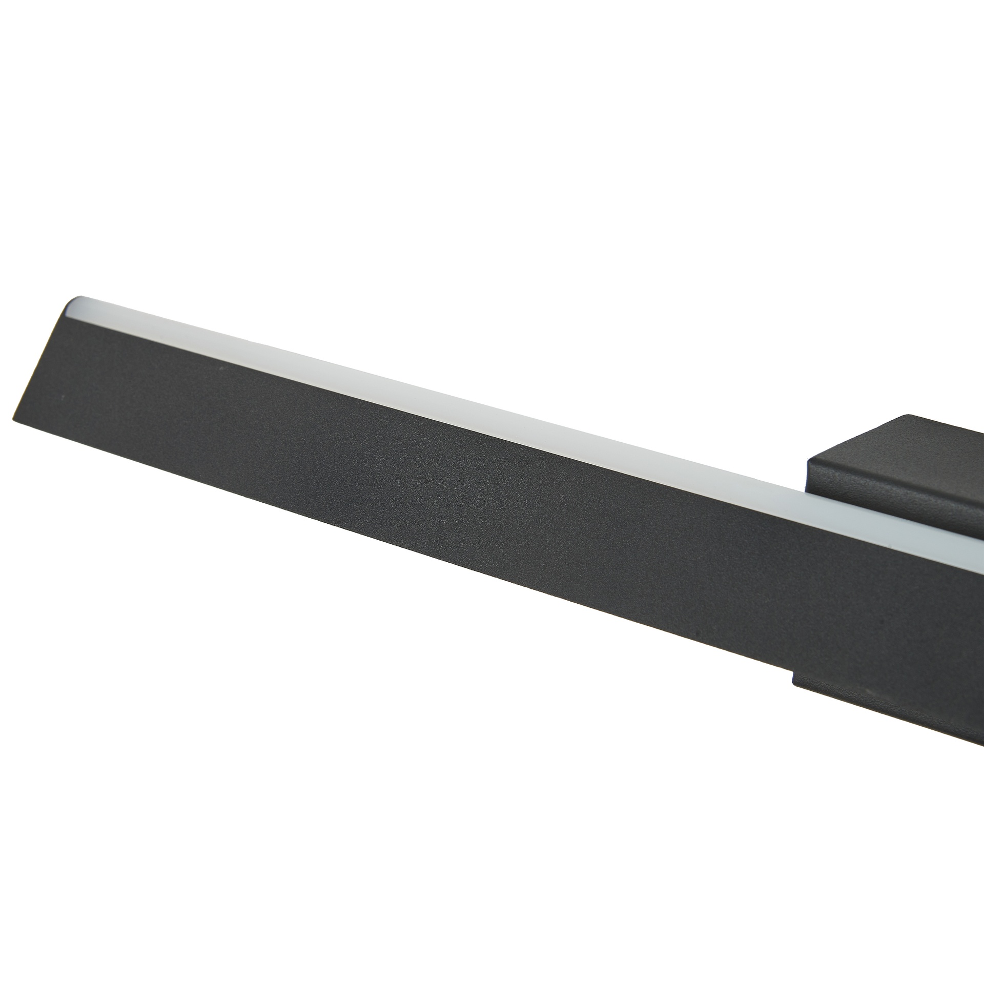 LINEALE * PLAFONIERA LED 22W - NERO SABBIATO