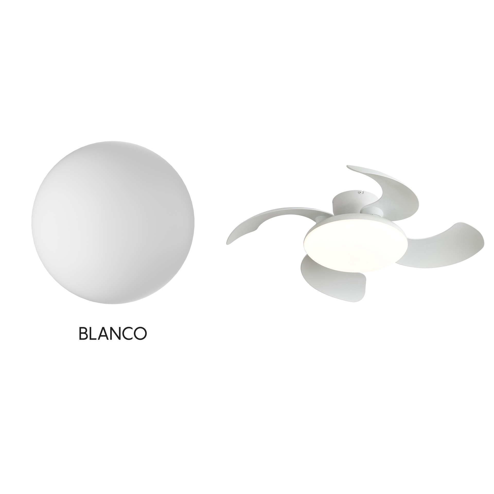 ALOHA II  * PLAFÓN / VENTILADOR  - BLANCO