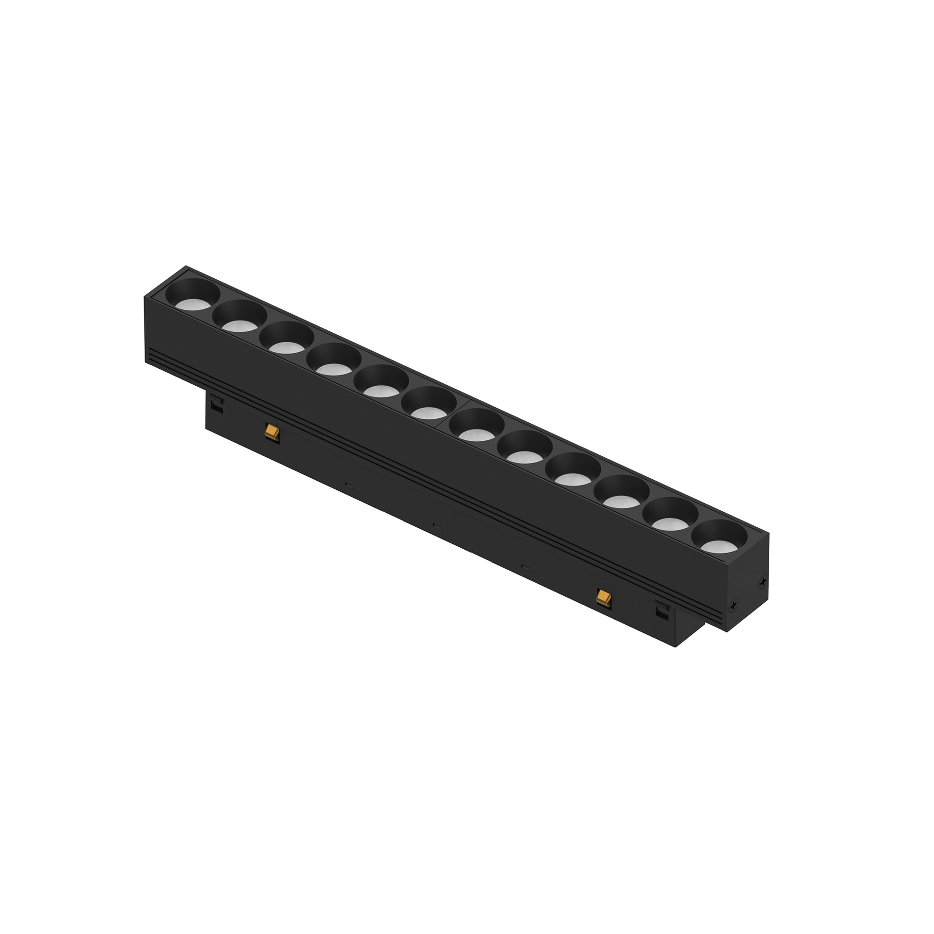 MAGNETO * MODULO LINEALE COB DIFFUSORE 12W NERO 3000K TRIAC