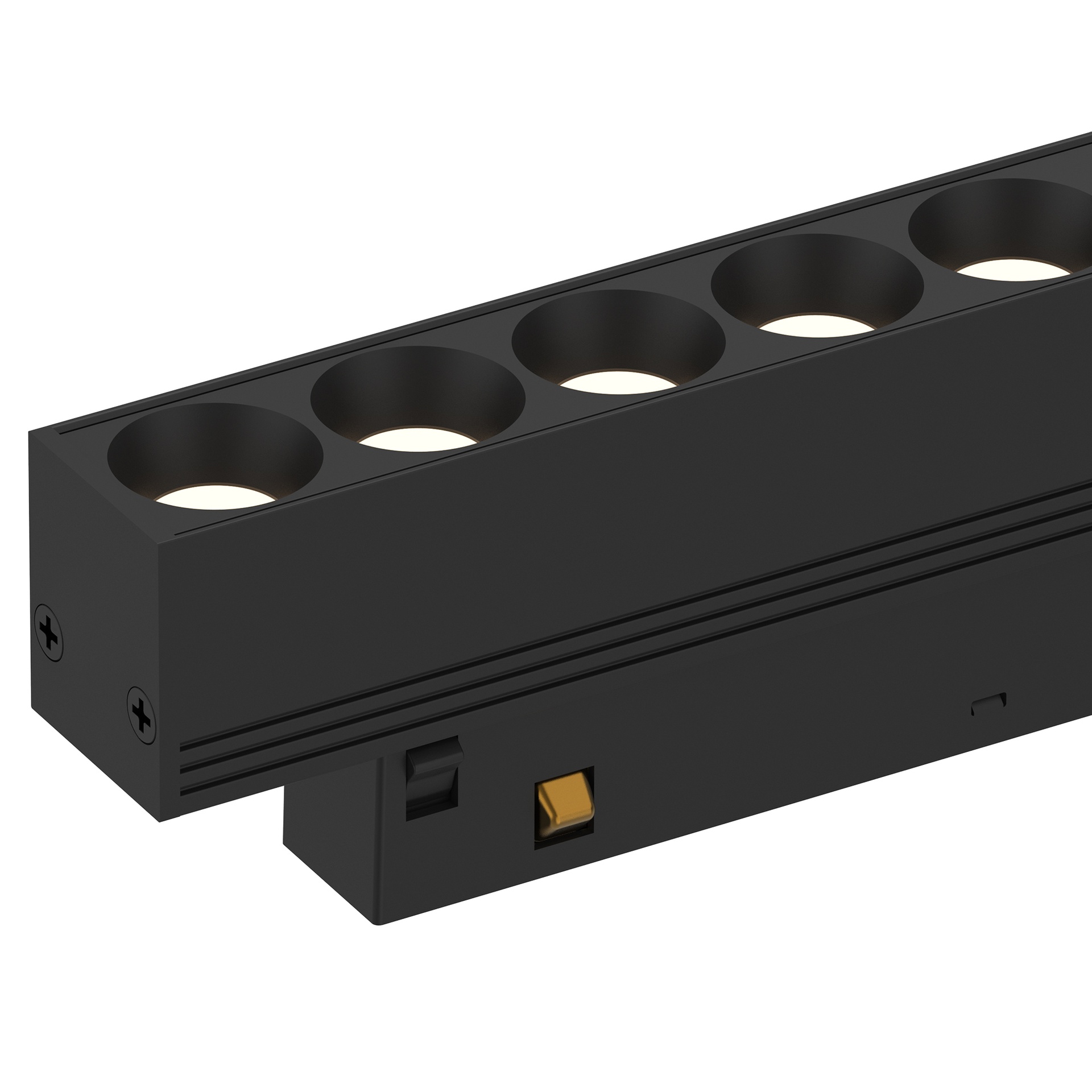 MAGNETO * MODULO LINEALE COB DIFFUSORE 12W NERO 3000K TRIAC