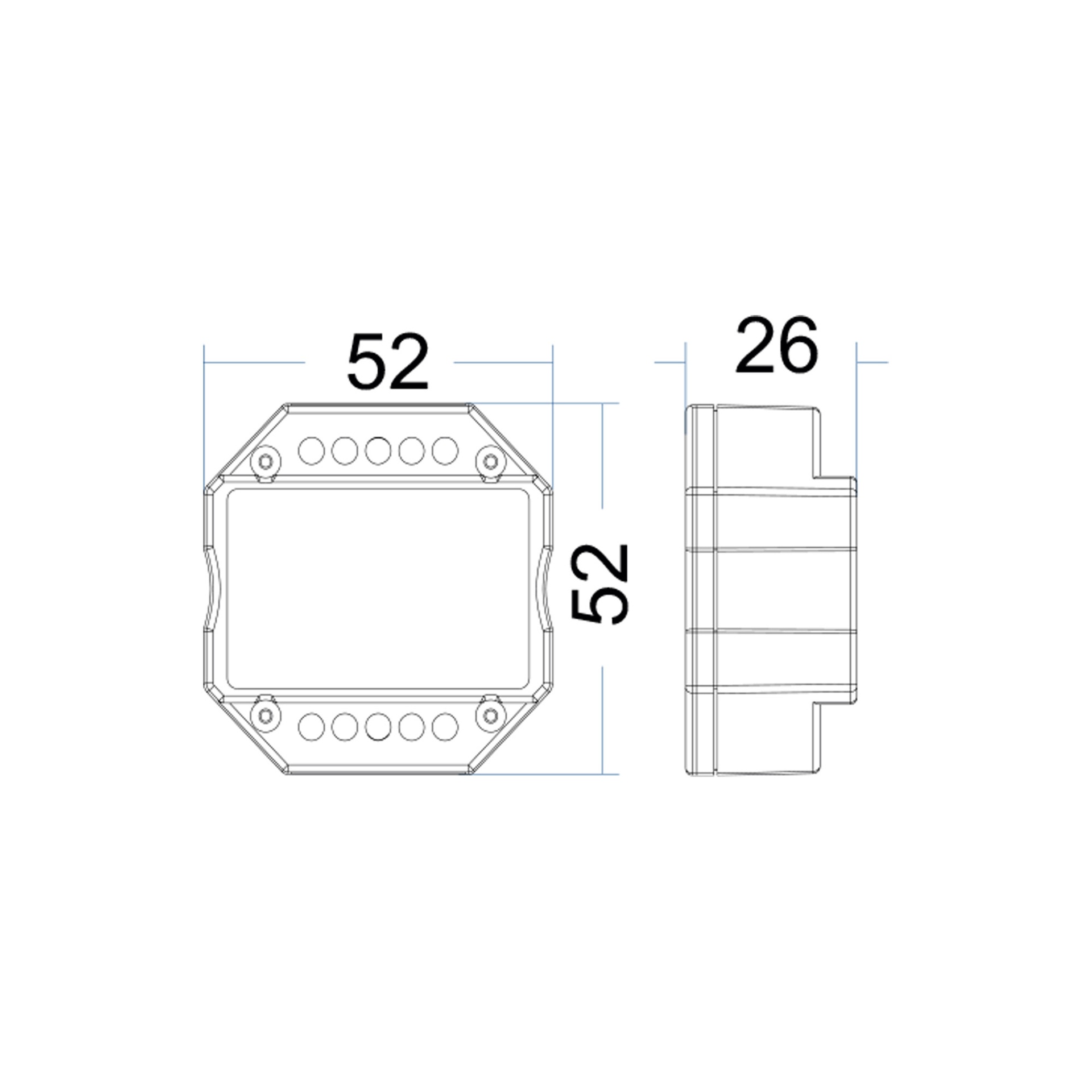 Drivers TRIAC / DALI · Accesorios · Blanco