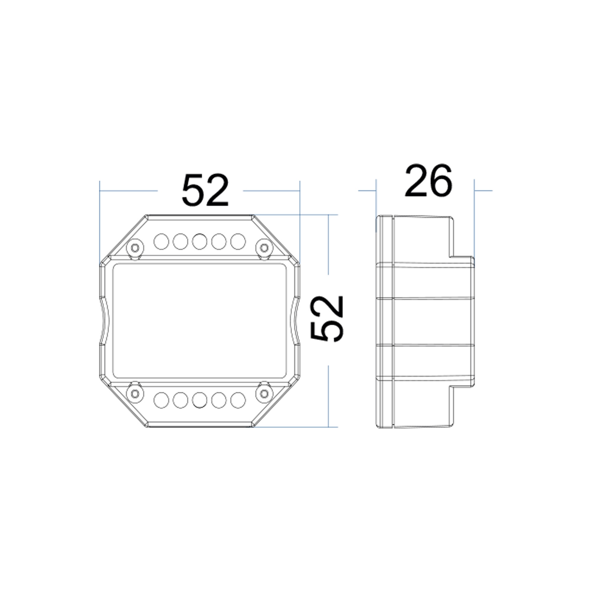 Drivers TRIAC / DALI · Accesorios · Blanco