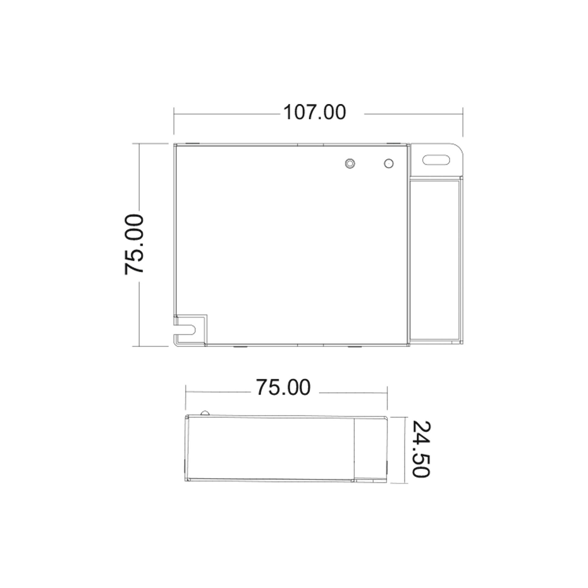 CONTROLLER V1-T      0/1-10V + PULSADOR + RF