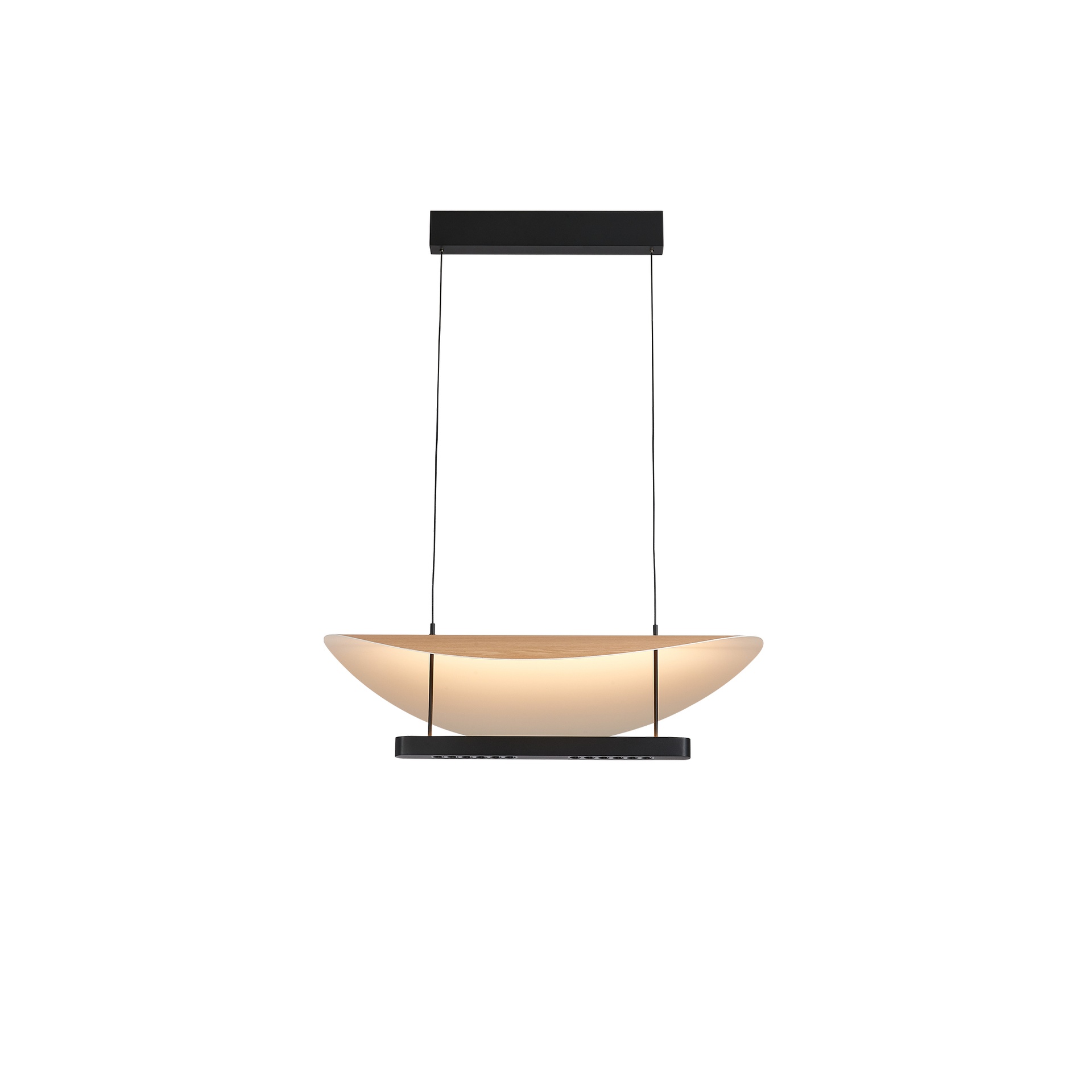 Abisal · Luminarias de techo · Haya / Negro