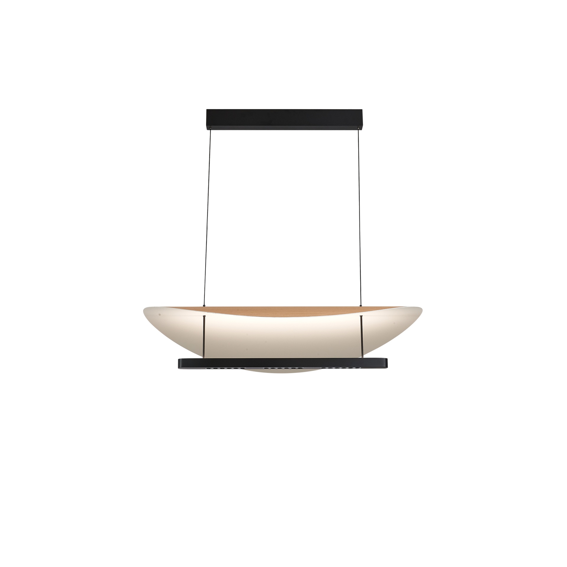 Abisal · Luminaires de plafond · Hêtre / Noir