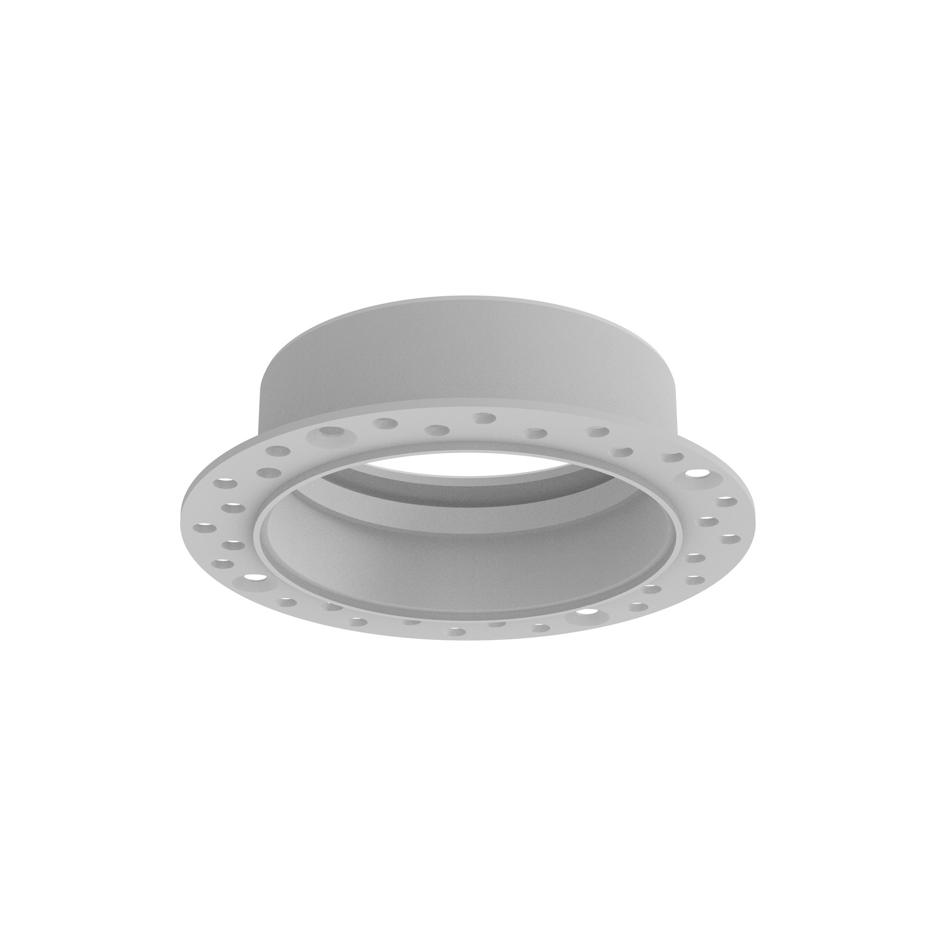 SUNRISE * RECESSED FRAME TRIMLESS ROUND WHITE 14W