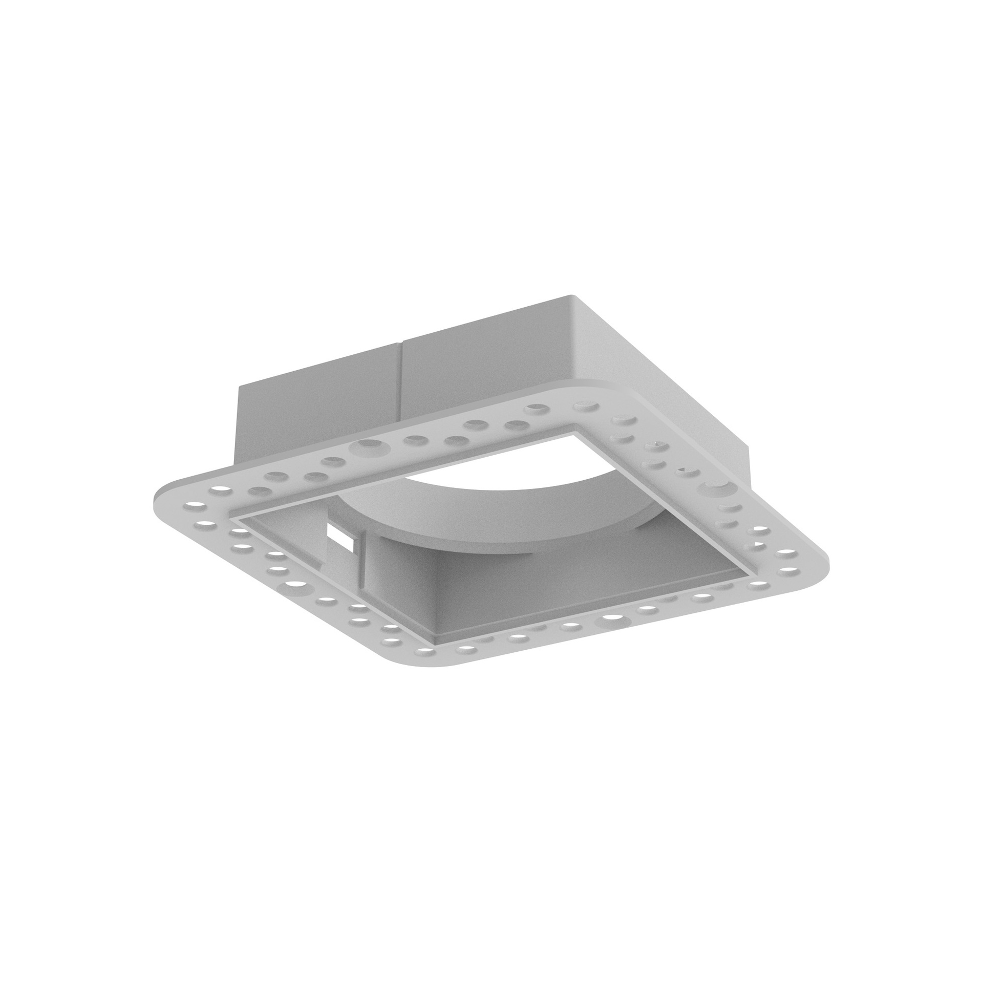 SUNRISE * ARO EMPOTRABLE  YESO CUA. BLANCO 14W