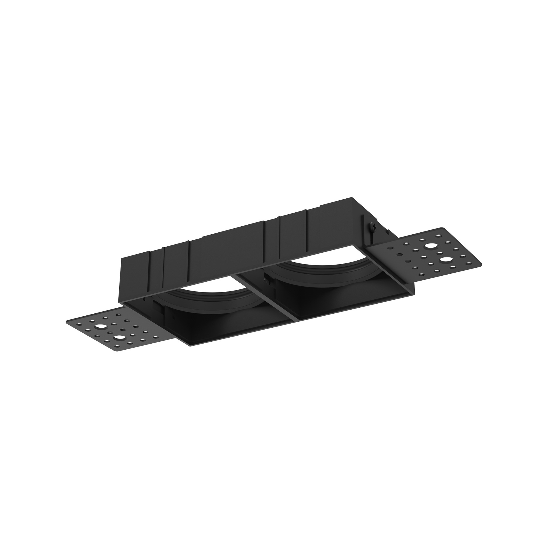 SUNRISE * RECESSED FRAME TRIMLESS  BLACK 14+14W
