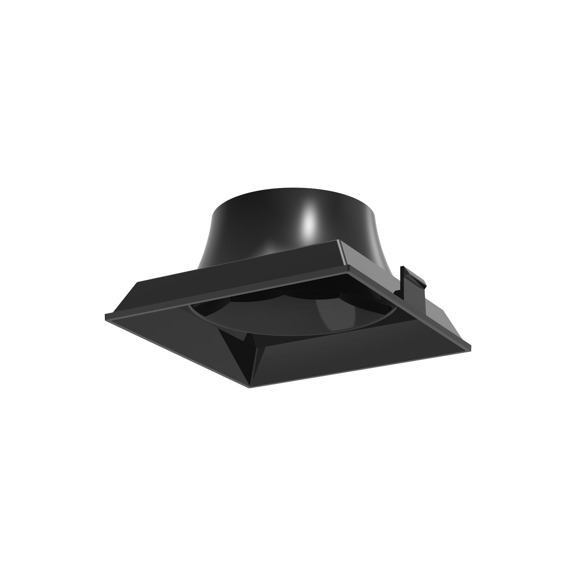 SUNRISE * RIFLETTORE  Quadrato NERO LUCIDO 14W