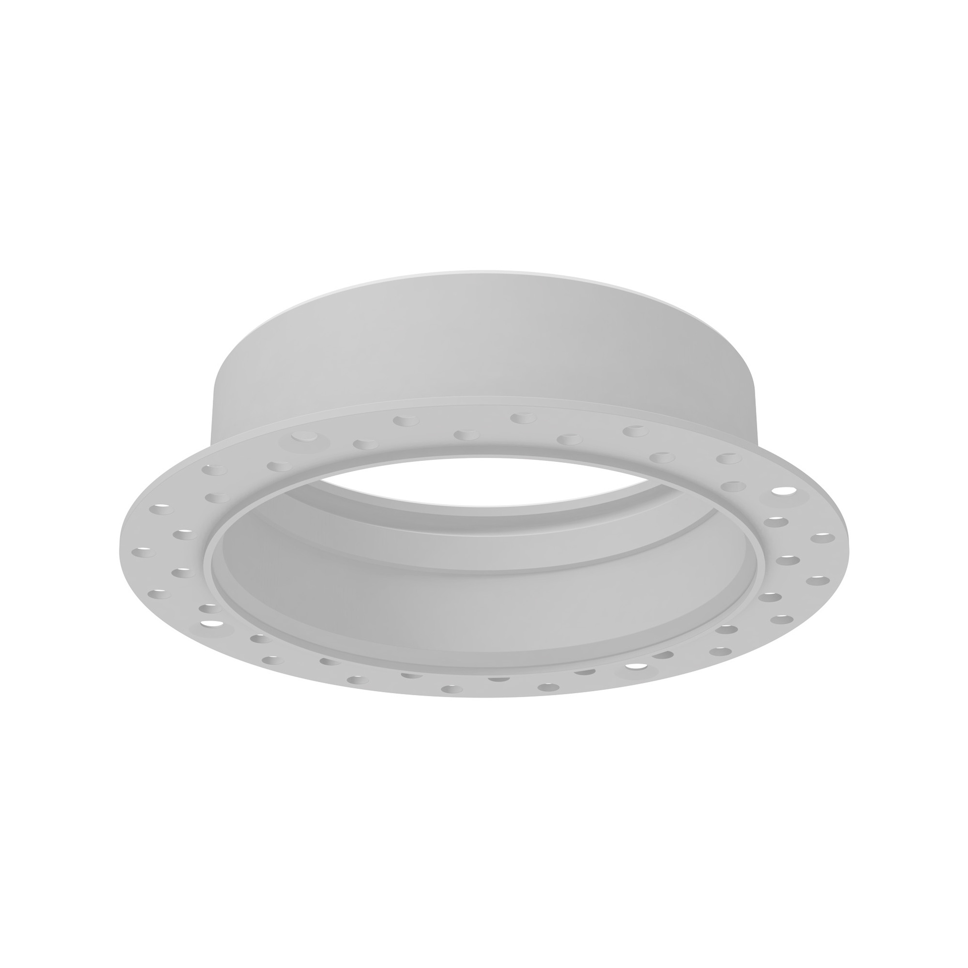 SUNRISE * RECESSED FRAME TRIMLESS ROUND WHITE 20W