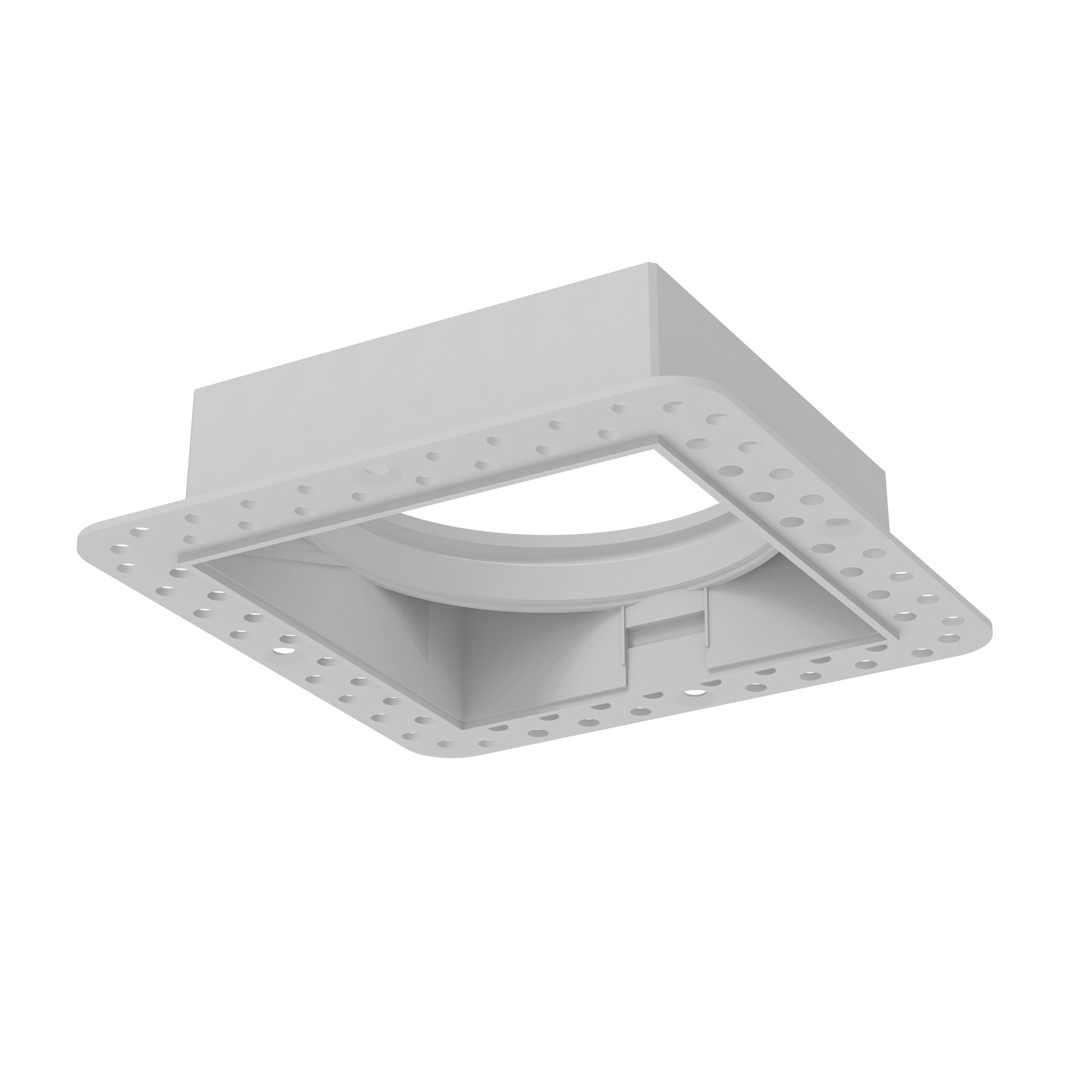 SUNRISE * RECESSED FRAME TRIMLESS SQUARE WHITE 20W