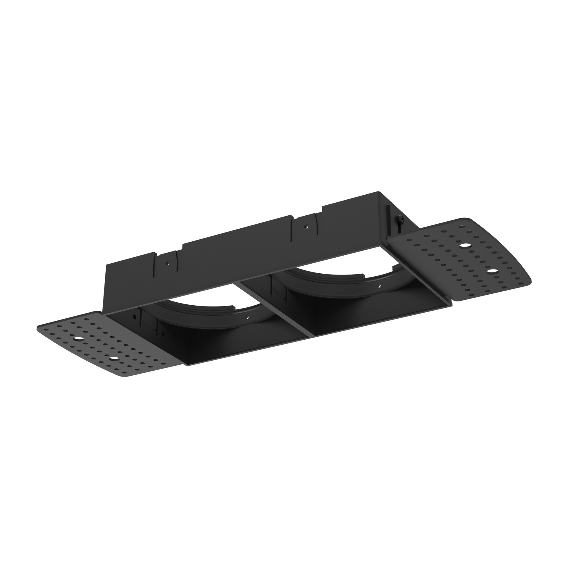 SUNRISE * RECESSED FRAME TRIMLESS  BLACK 20+20W