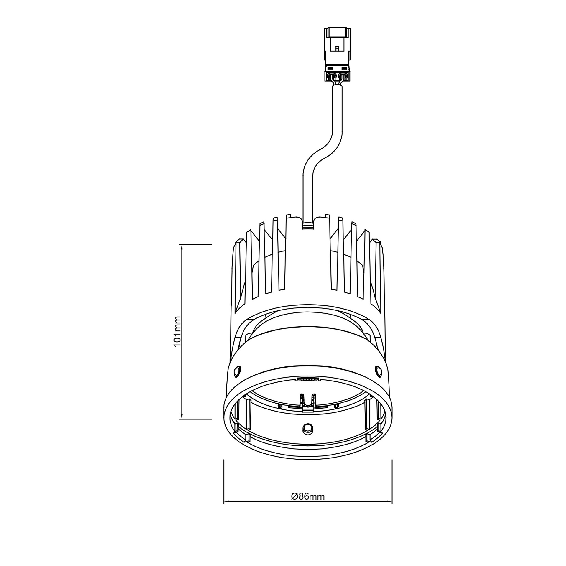 SUNRISE * LED 20W 4000K