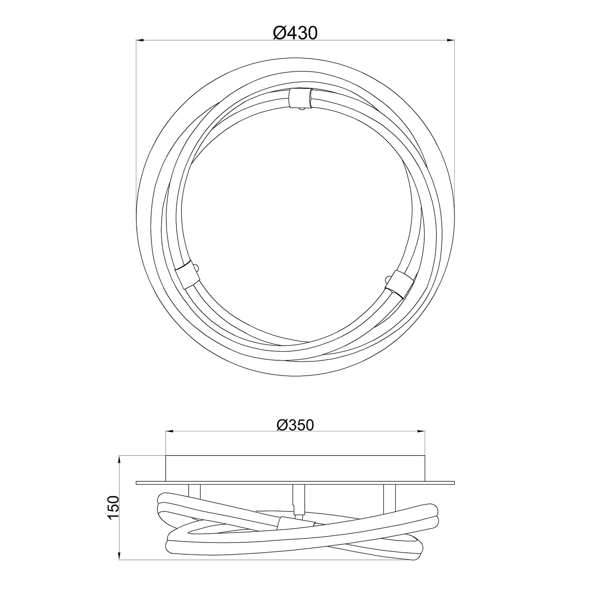 ***OFER/DES*** LINE * PLAFONIERA LED SPECCHIO 30W