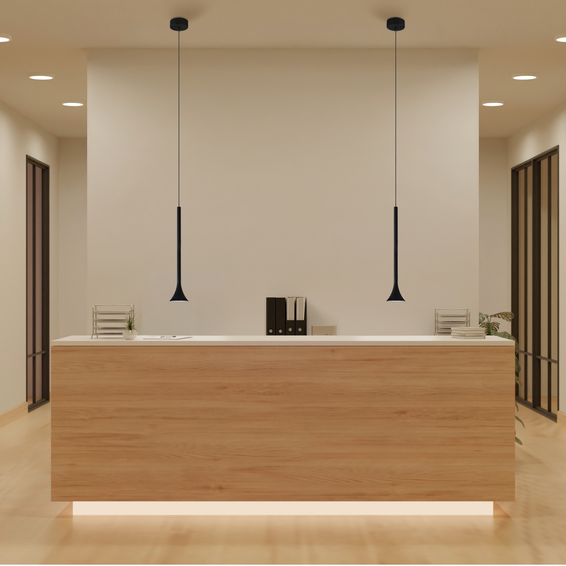 PAROS * PENDANT LED 5W 3000K BLACK