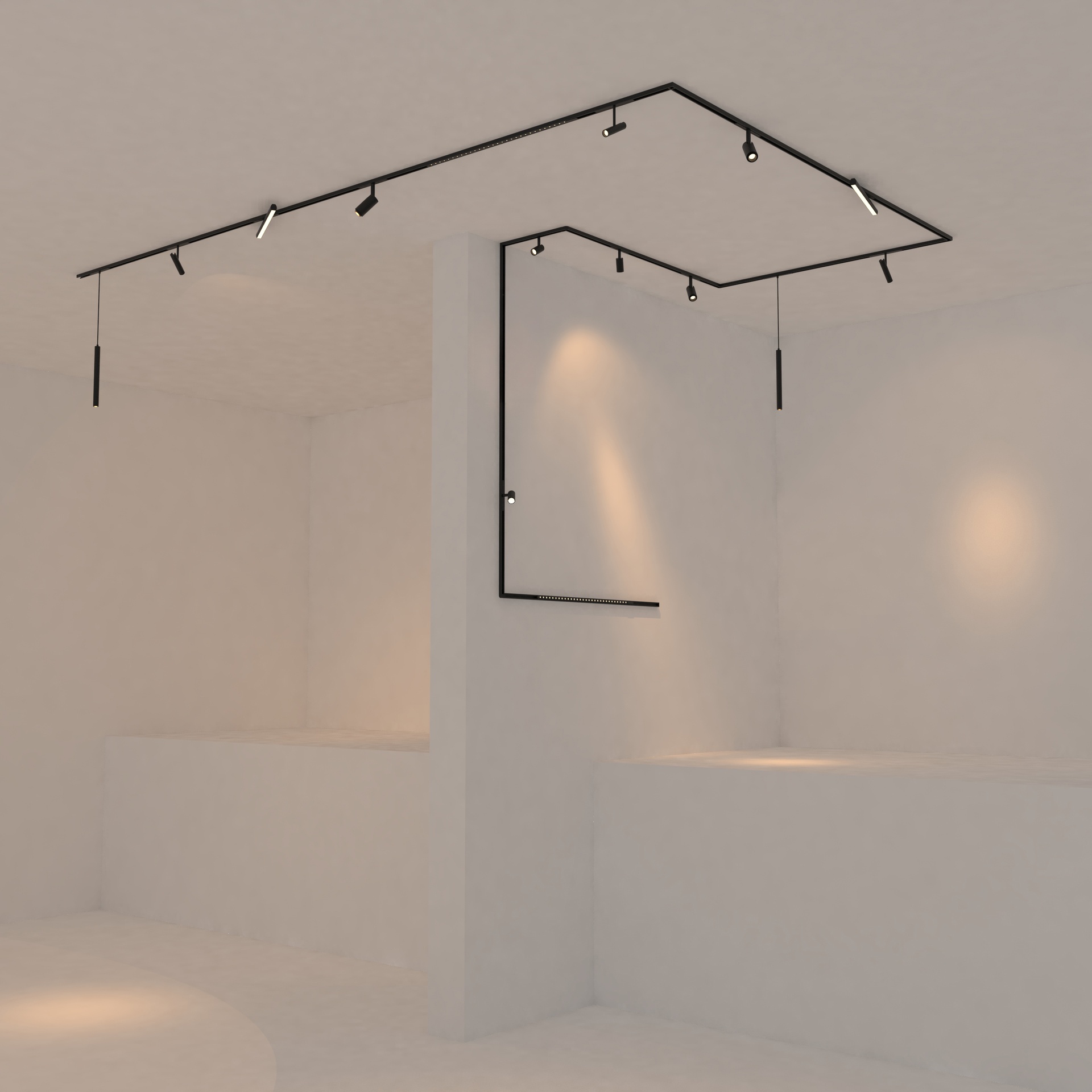 MAGNETO mini * LINEAL LED 12W 36º NERO