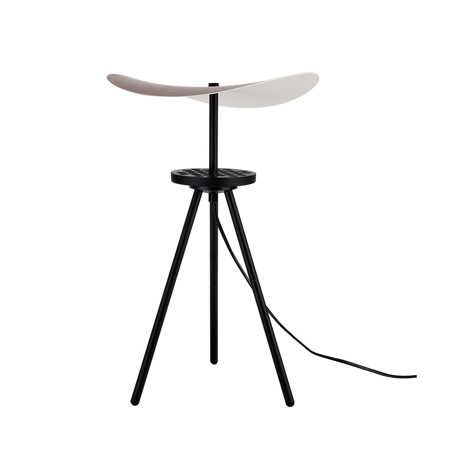 ABISAL * TABLE LAMP LED 12W  - SMALL dark wood CCT 2700-5700K