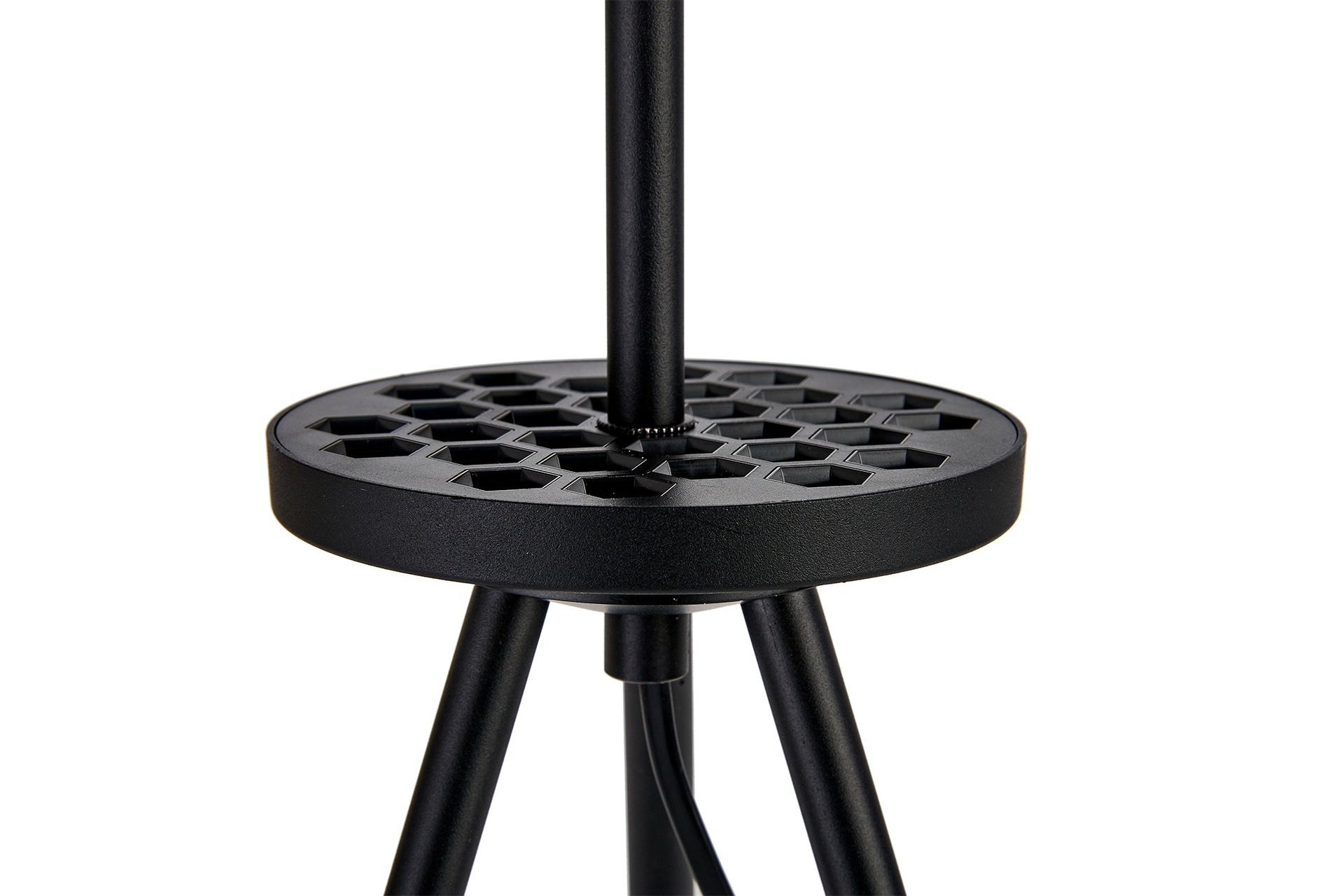 ABISAL * TABLE LAMP LED 12W  - SMALL dark wood CCT 2700-5700K
