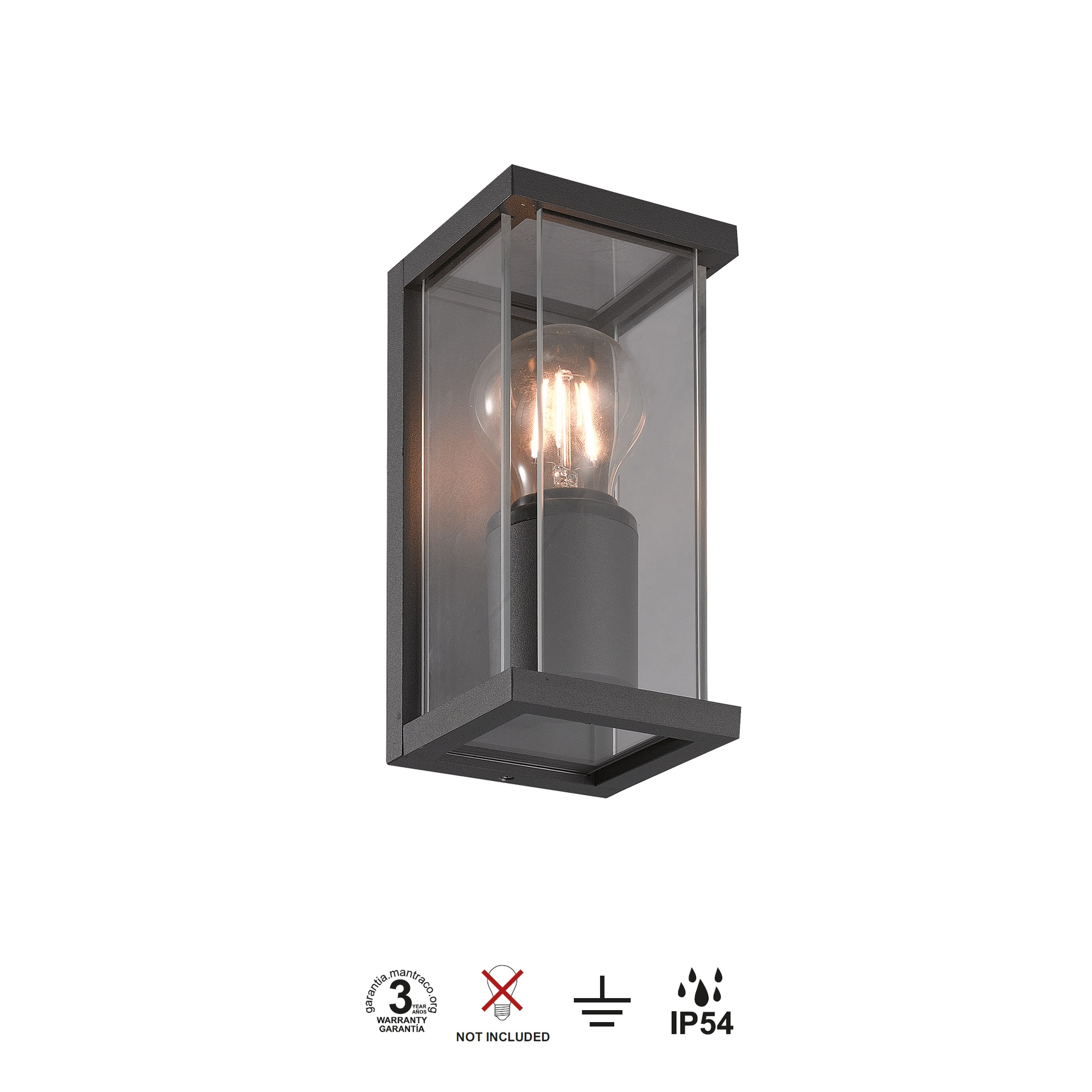 ***OFER/DES*** MERIBEL * EXTERIOR WALL LAMP IP54  1L*E27