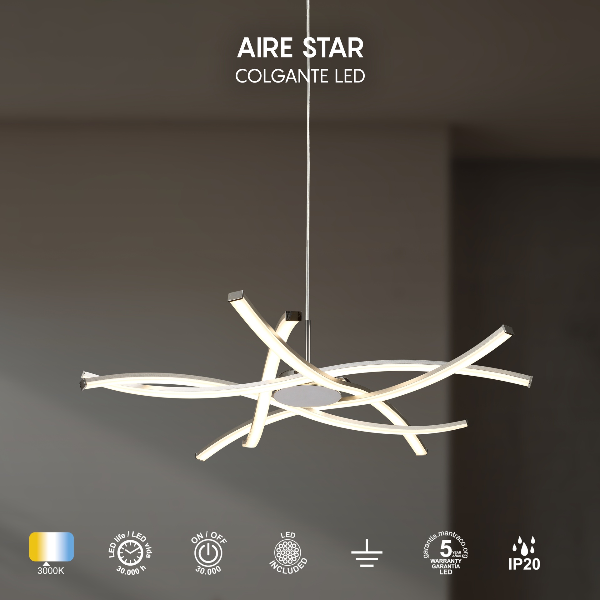***Ofer/Des*** Aire Led * Light 42W (Aire)
