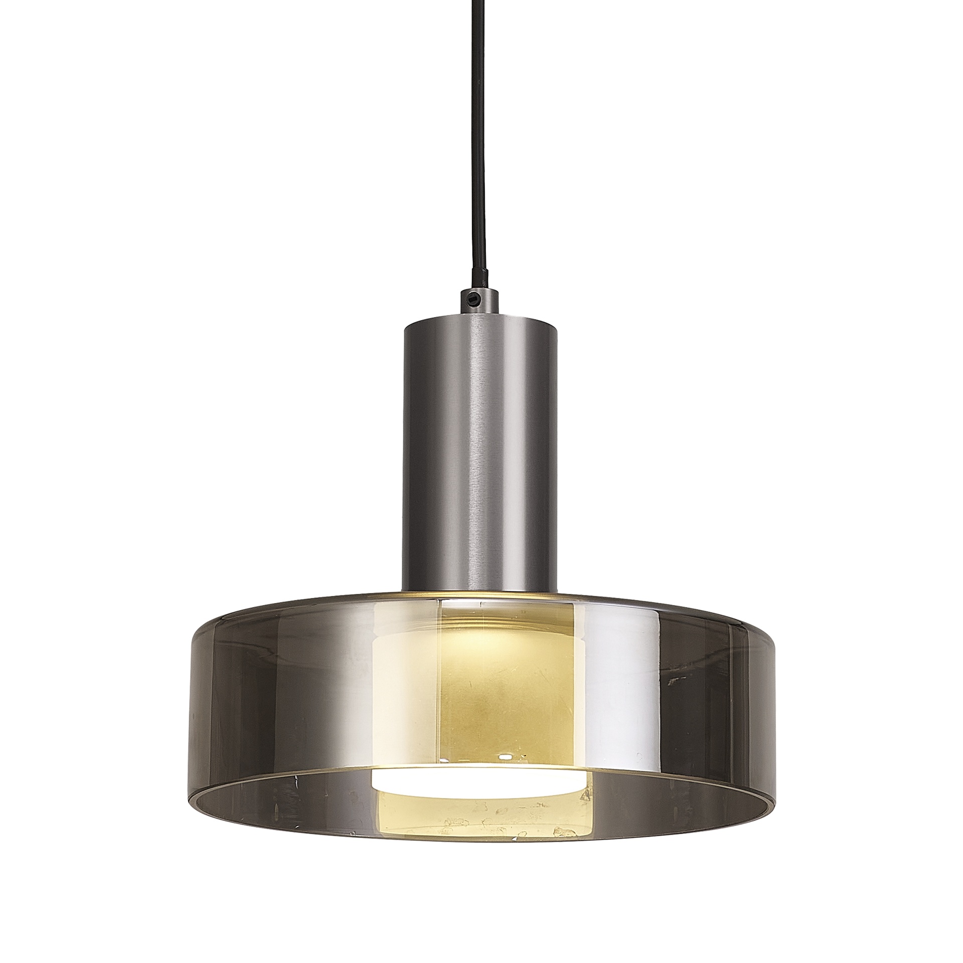 GIN * SOSPESO LED GRANDE - ROSA + NERO
