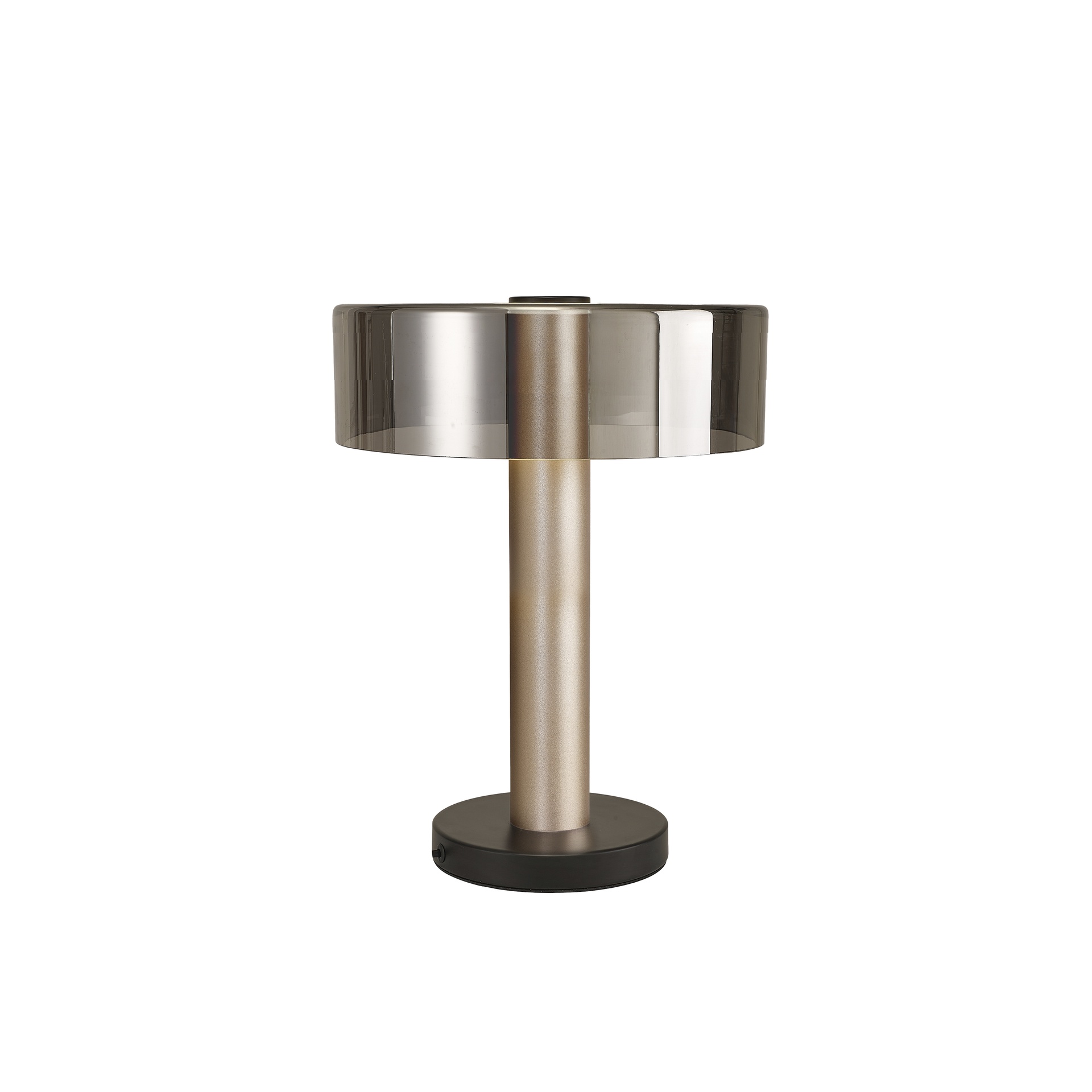 GIN * LED TABLE LAMP (LARGE)  - GOLD + BLACK