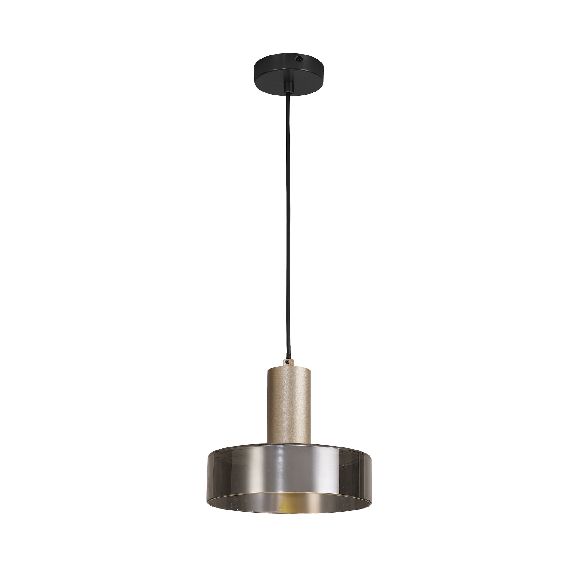 GIN * LED PENDANT (LARGE)  - GOLD + BLACK
