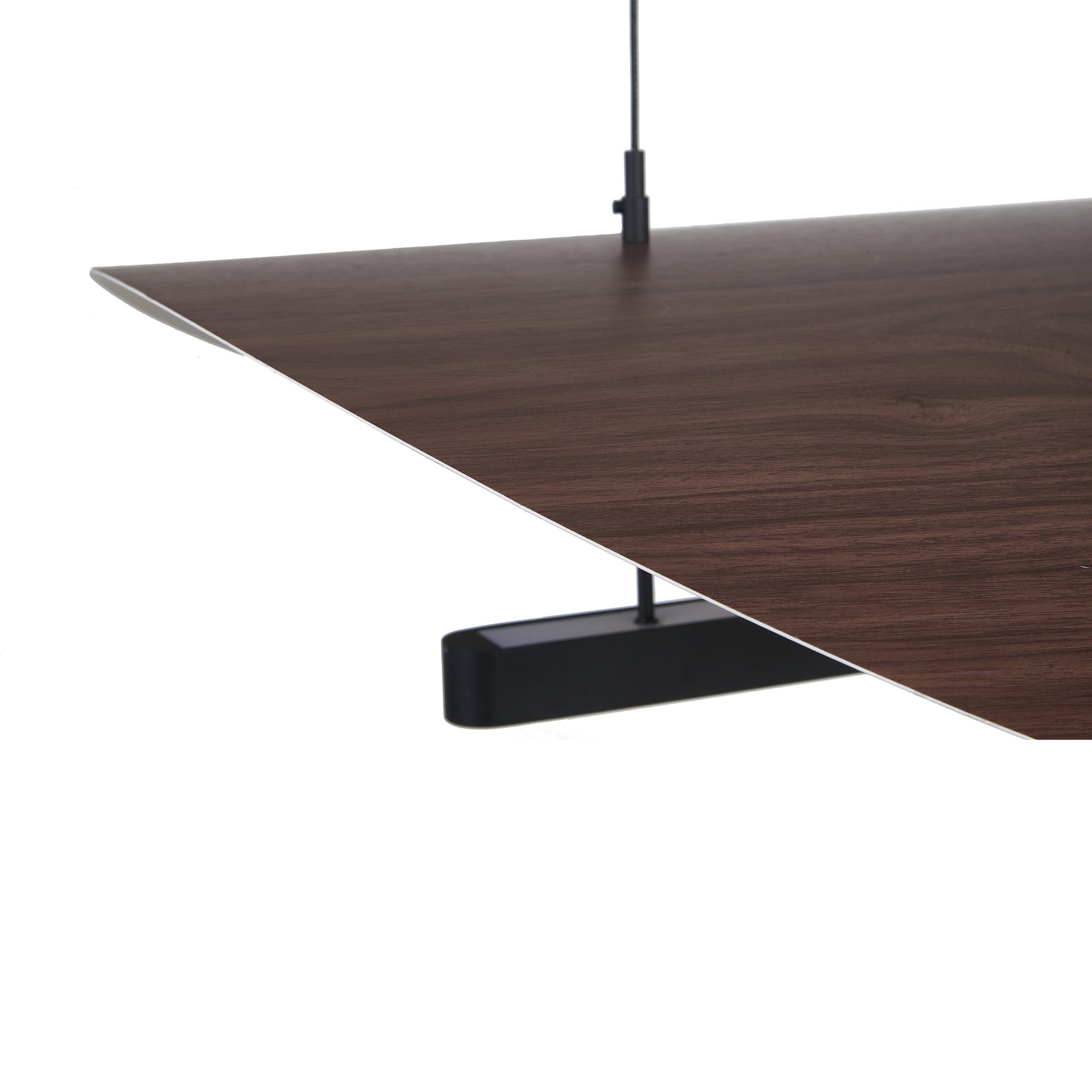 Abisal · Lampade da soffitto · Noce / Nero