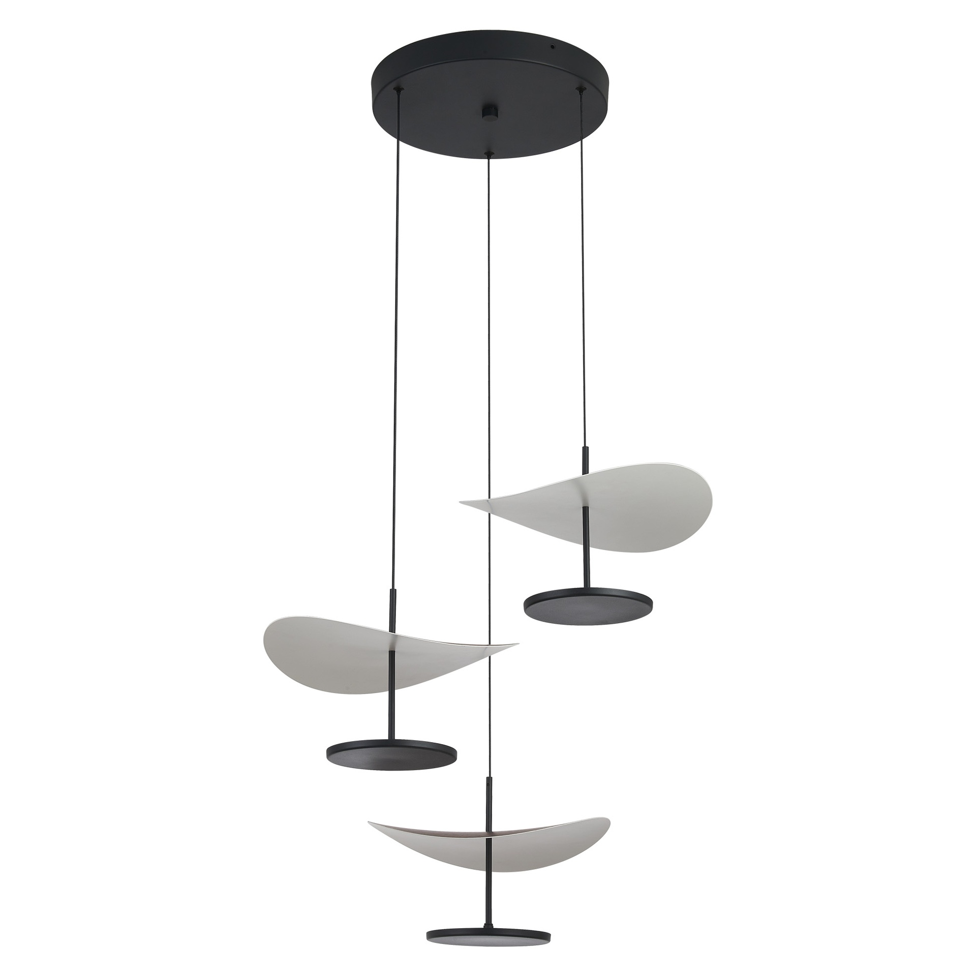 Abisal · Luminaires de plafond · Noyer / Noir