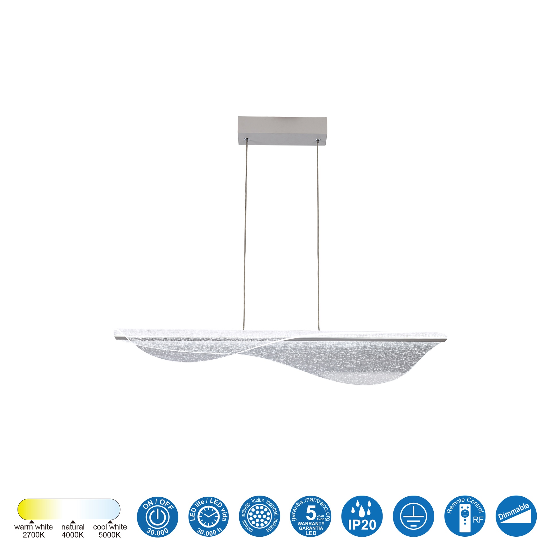 Bianca CCT · Lampade da soffitto · Bianco