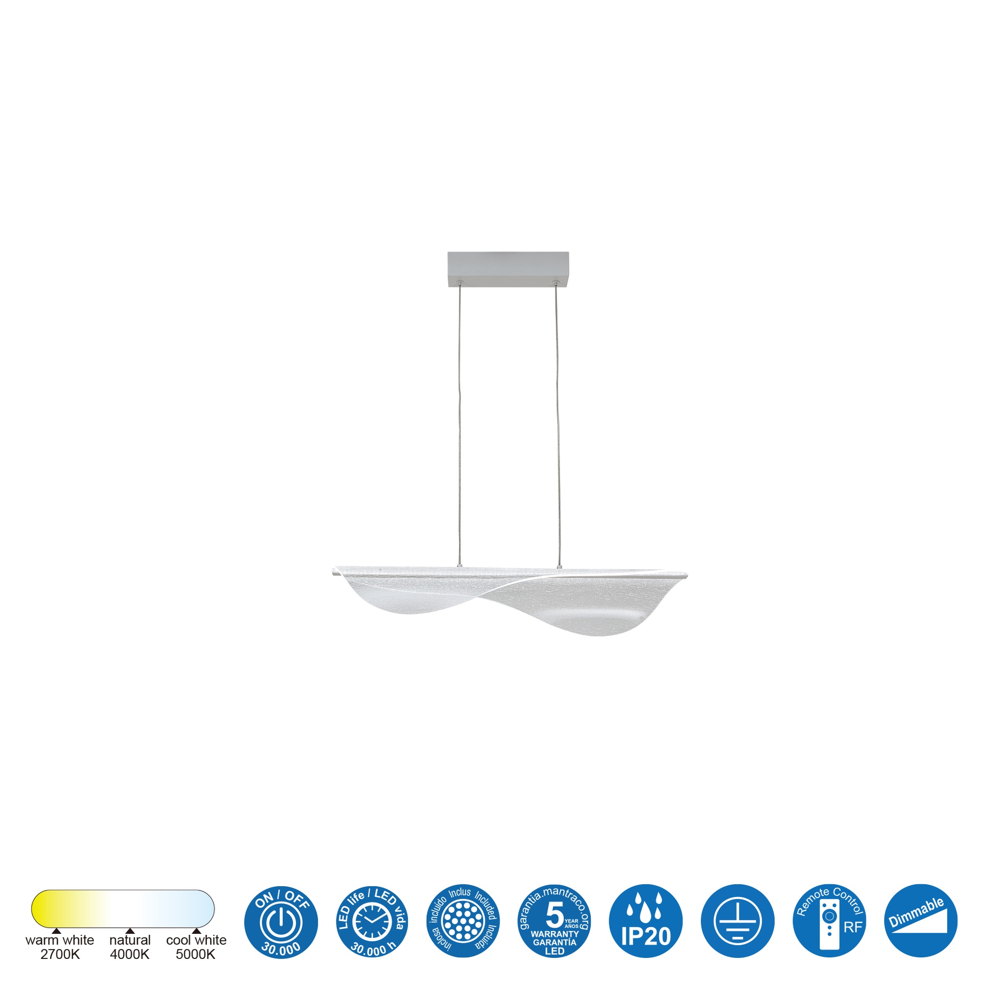 BIANCA CCT * SMALL PENDANT LED