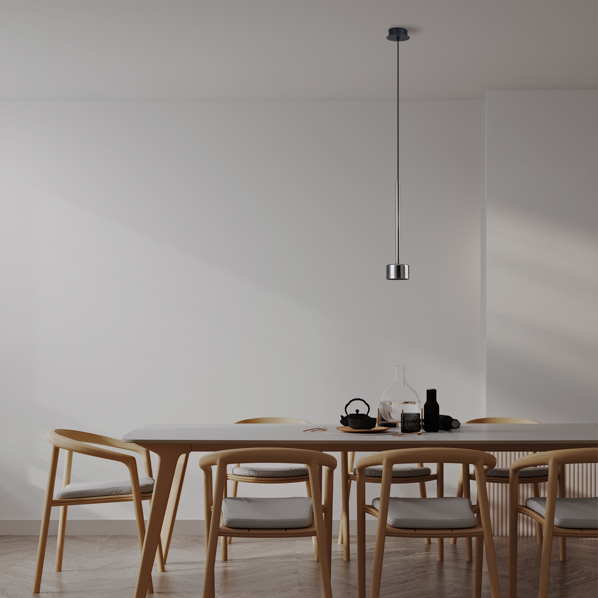 TONIC * PENDANT 1L - GX53 - CHROME