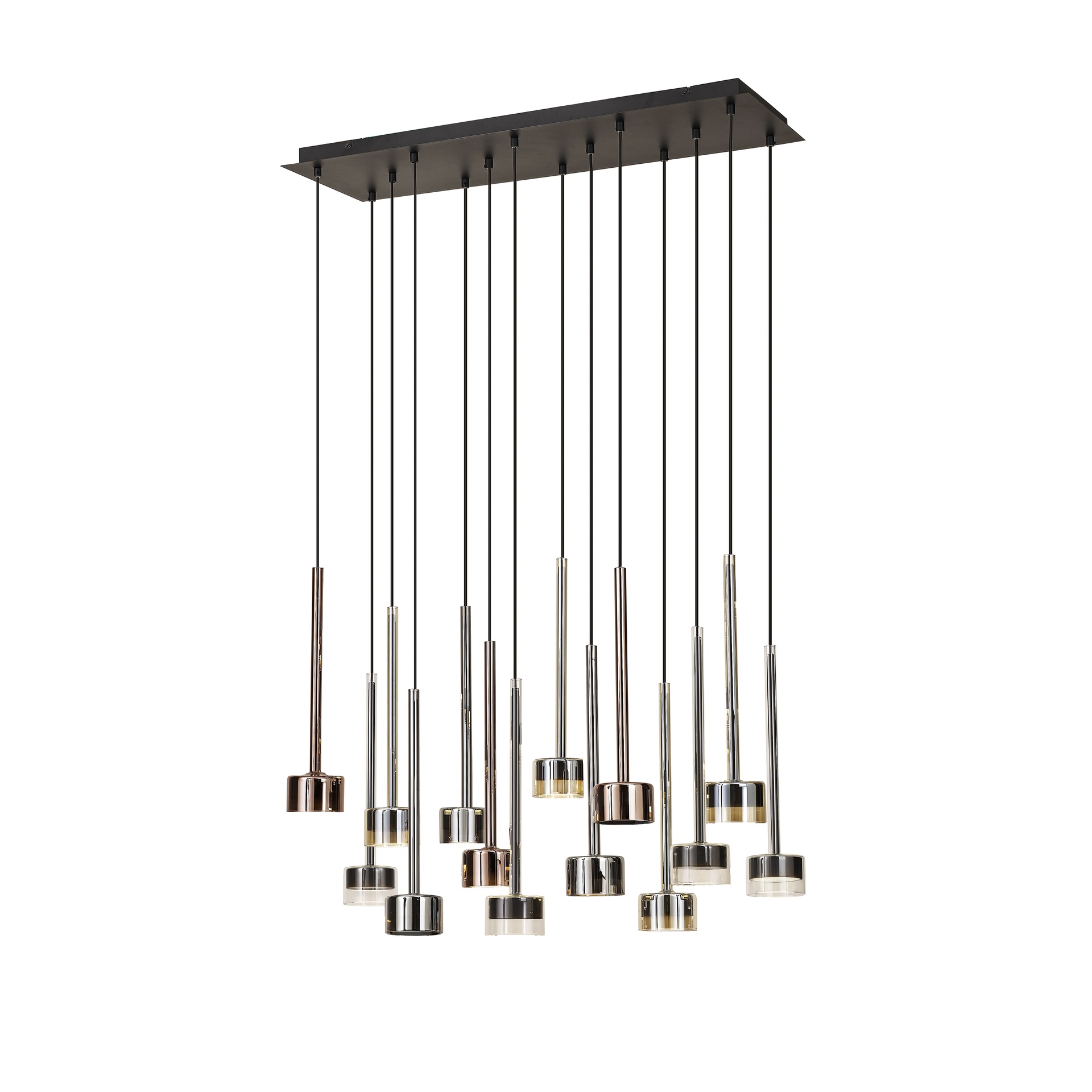TONIC * PENDANT 14L RECTANGULAR - GX53 - MULTICOLOR