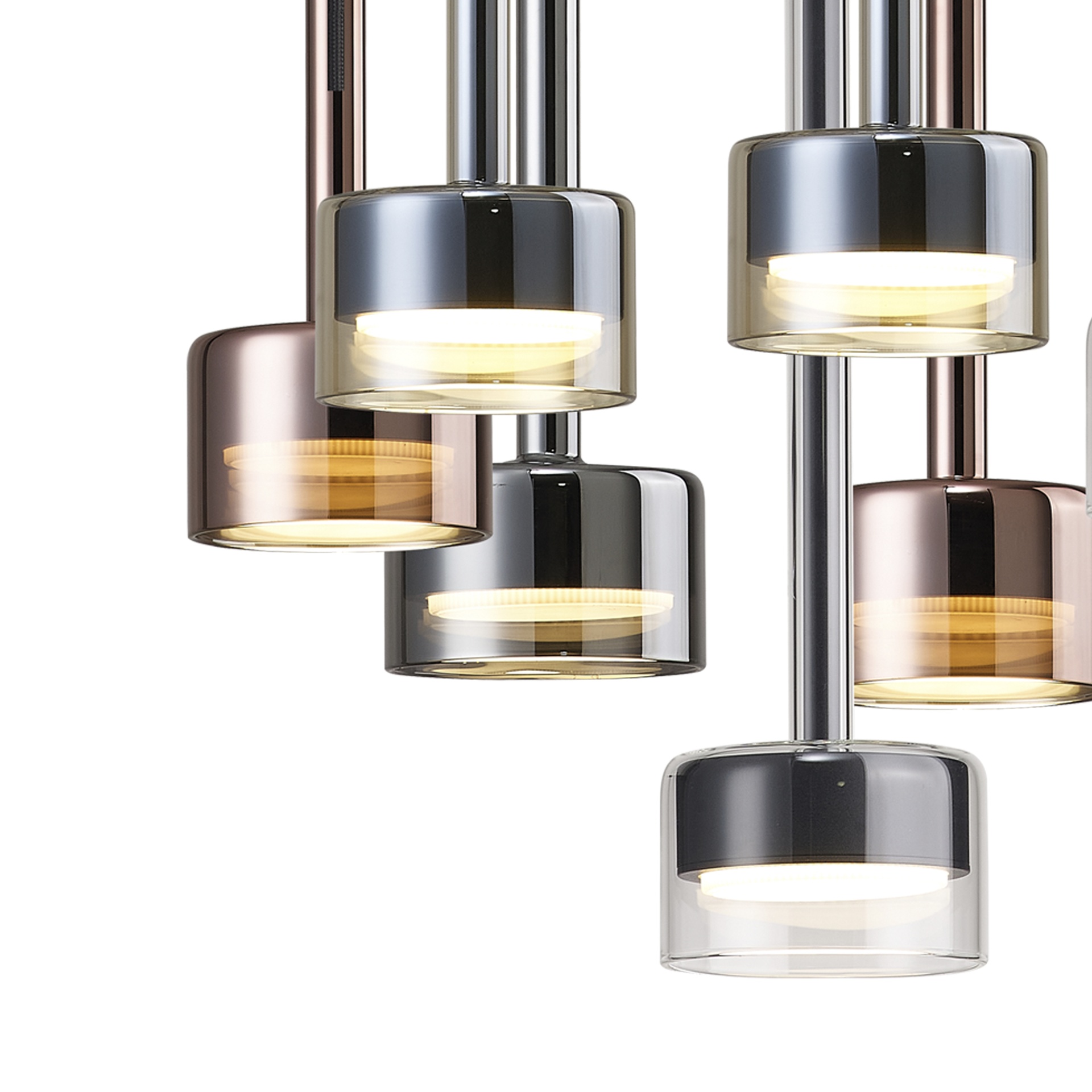 TONIC * PENDANT 8L CICULAR - GX53 - MULTICOLOR