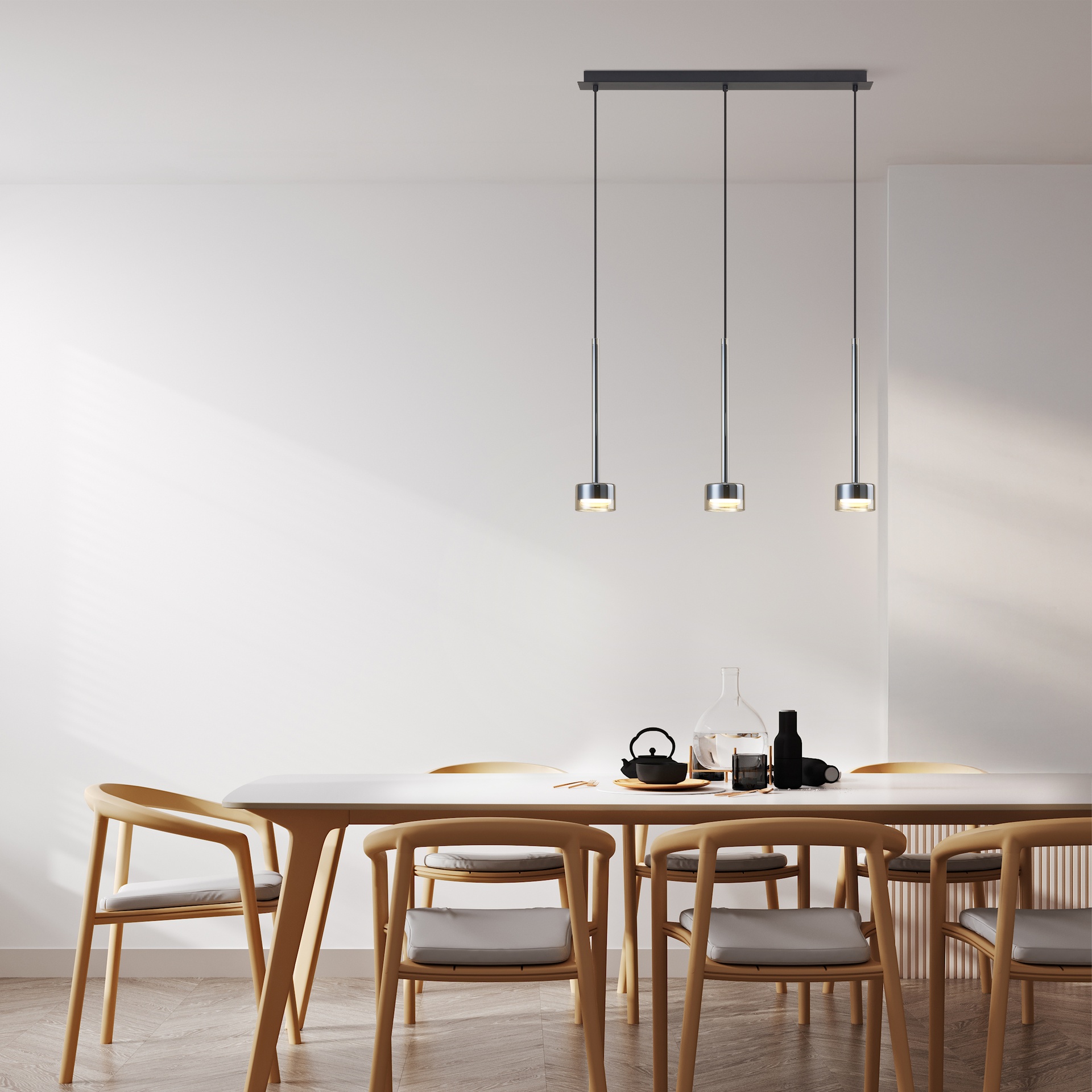 TONIC * PENDANT 3L LINE - GX53 - BRONCE