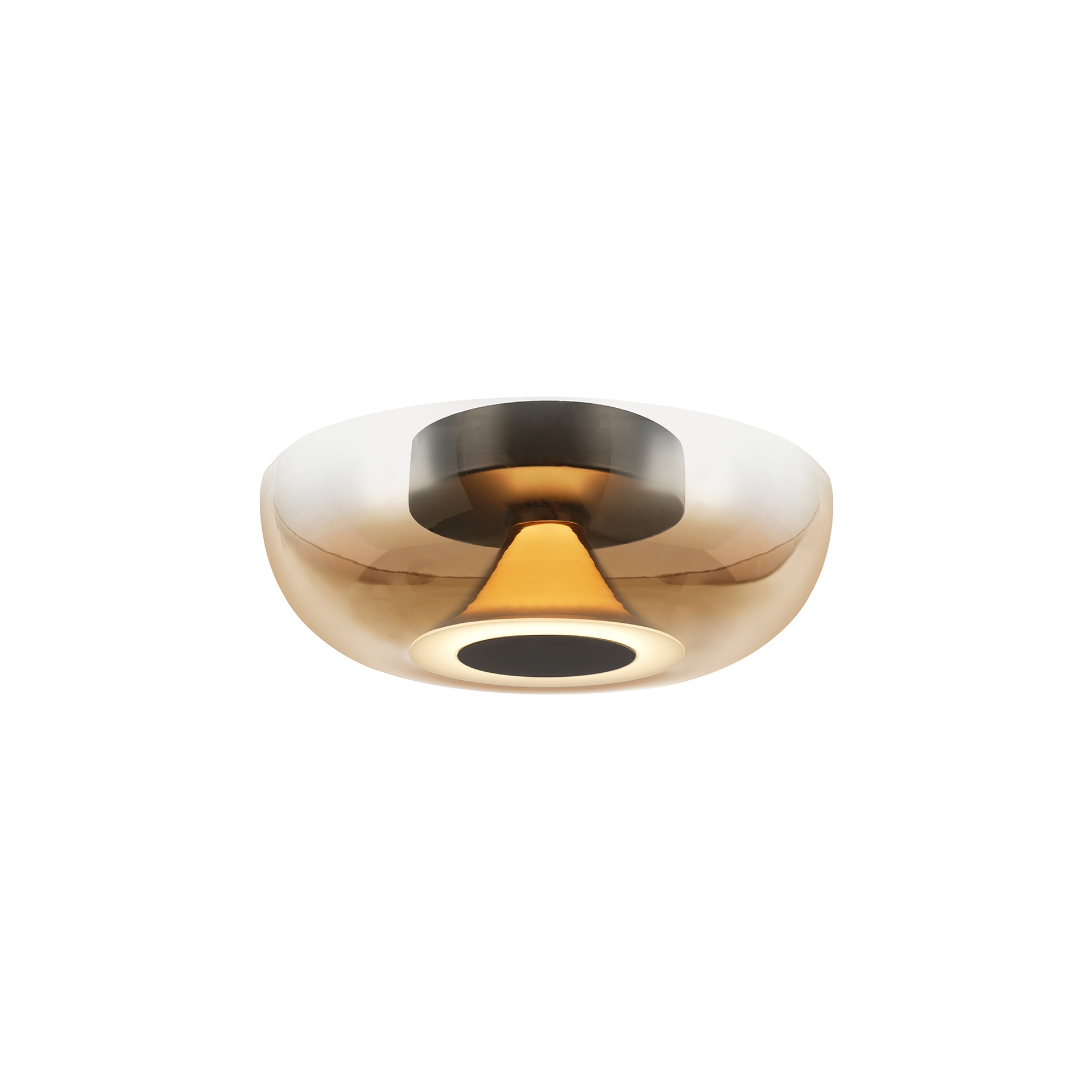 MAGMA * Plafonnier LED 9W Marron/Marron café