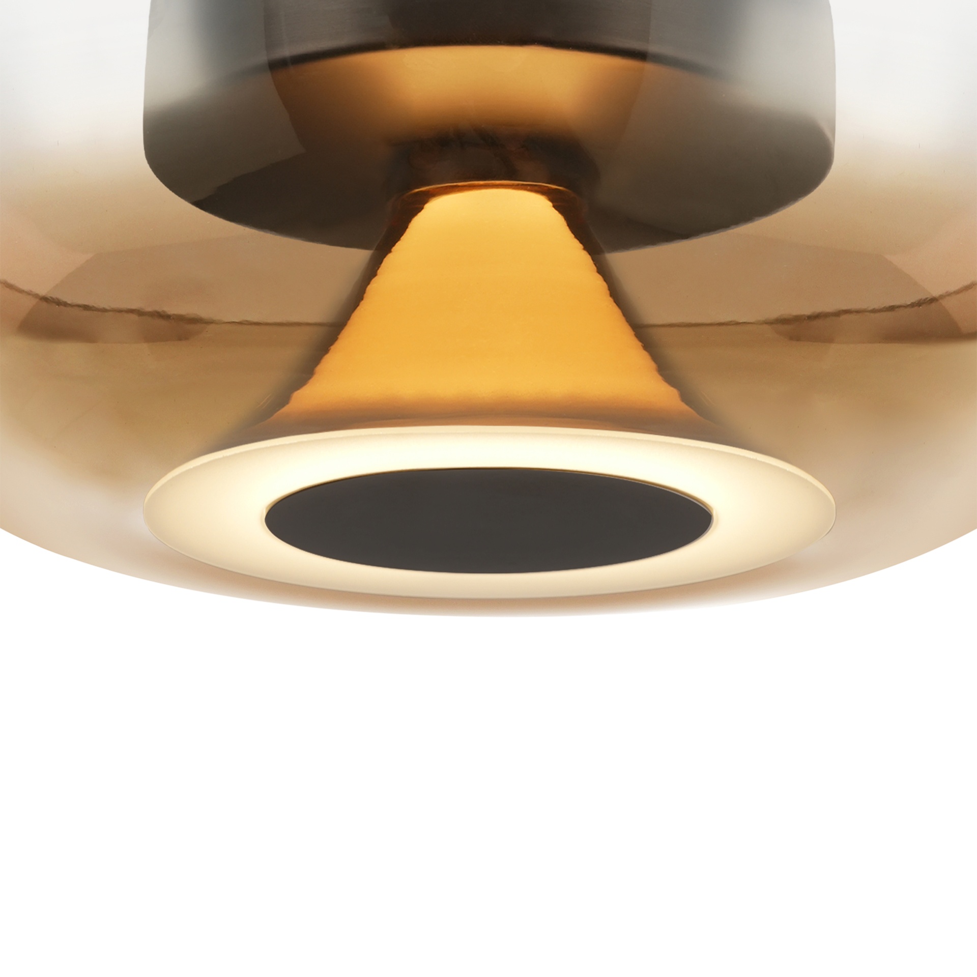 MAGMA * Plafonnier LED 9W Marron/Marron café
