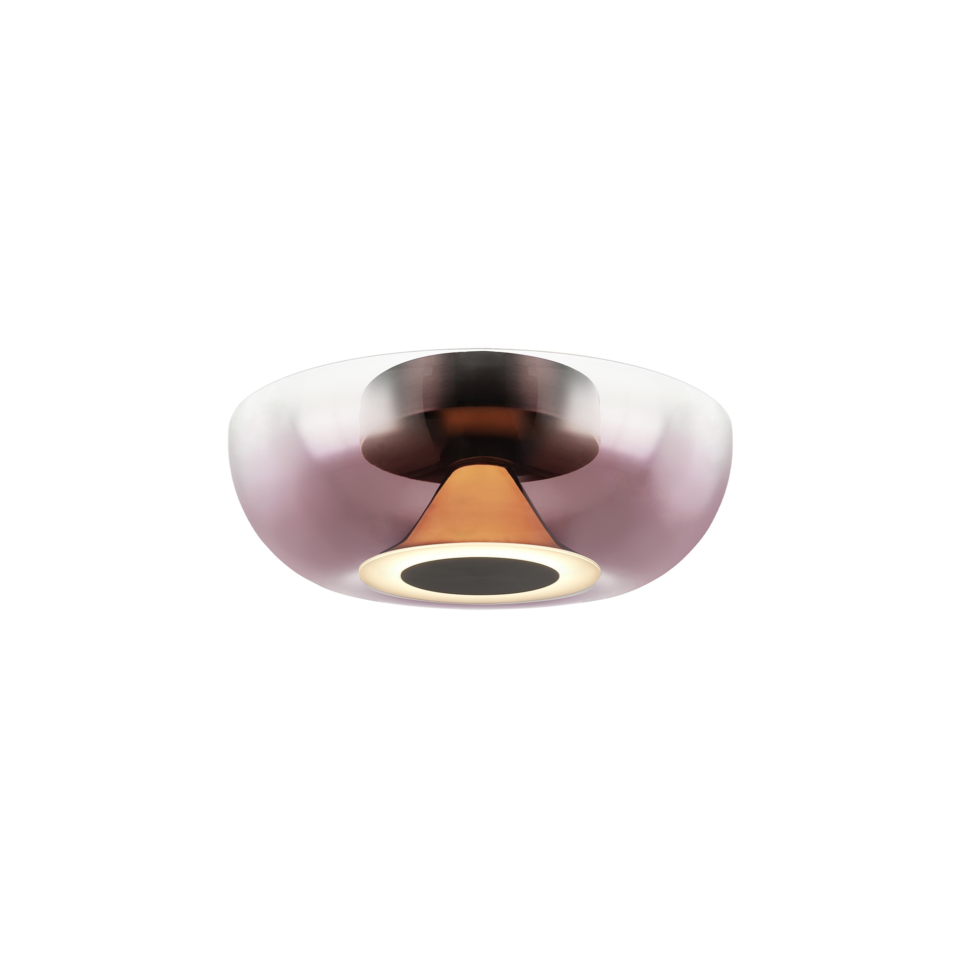 MAGMA * Plafonnier LED 9W Pourpre/Marron café