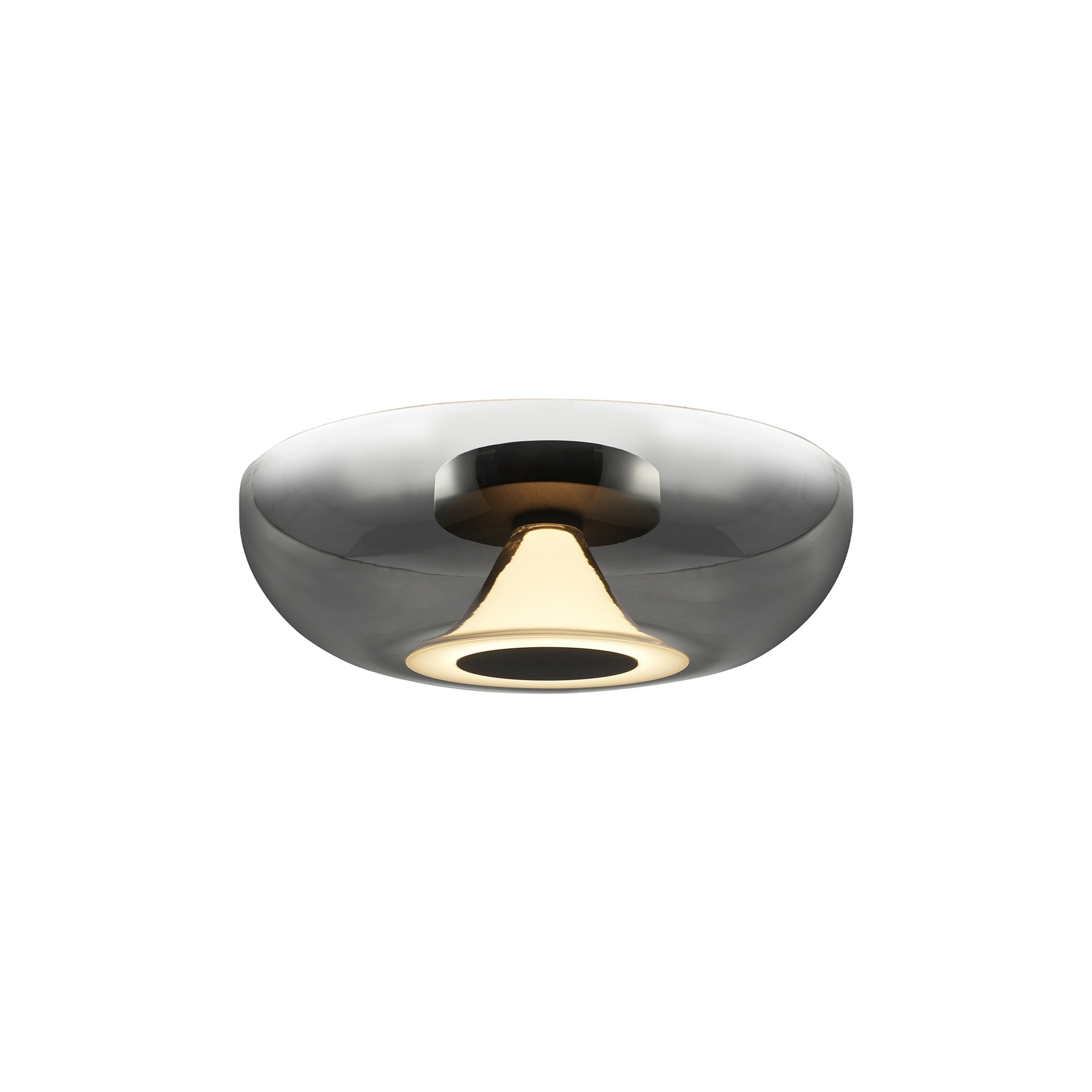 MAGMA * Ceiling Lamp LED 13W Smoky Grey/Black
