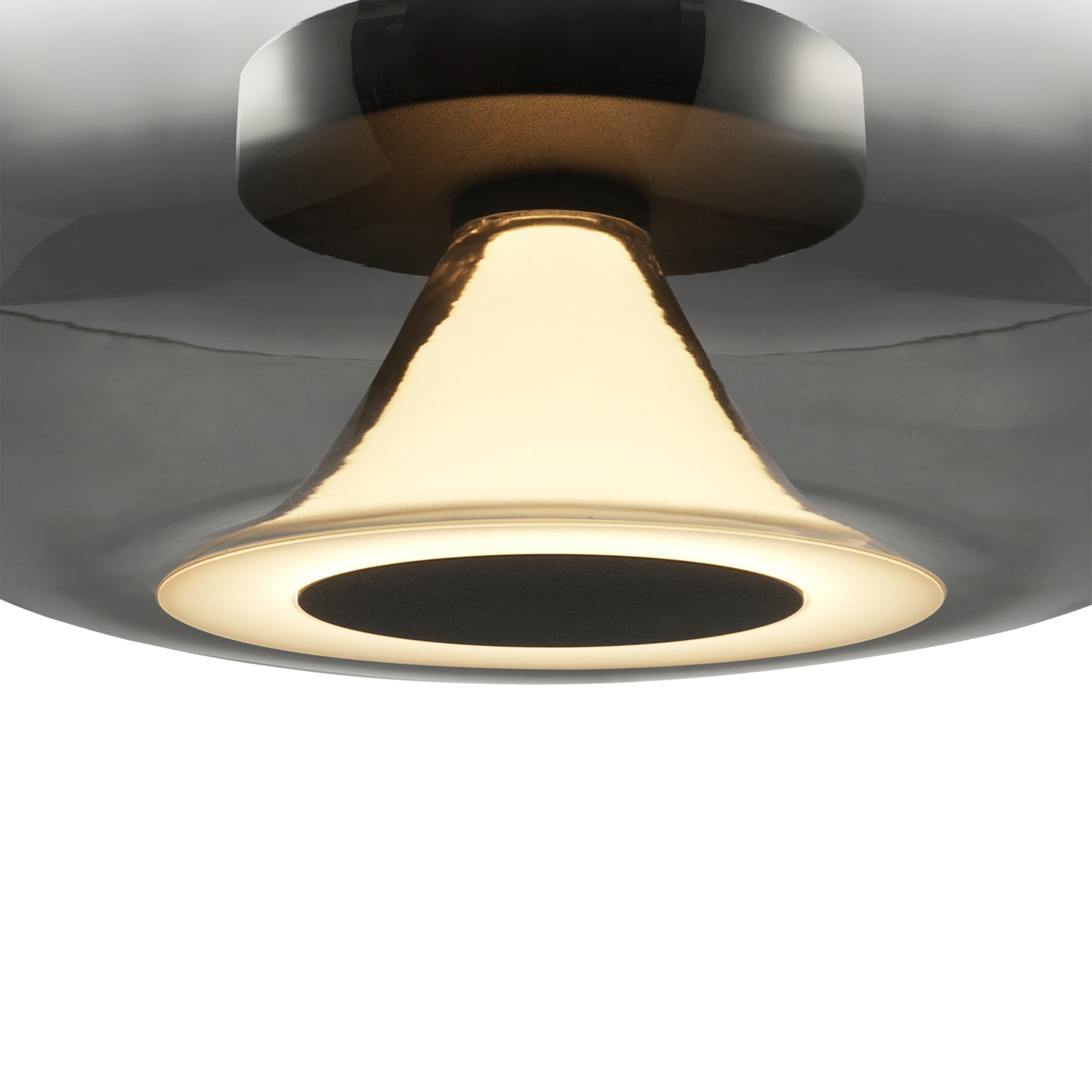 MAGMA * Ceiling Lamp LED 13W Smoky Grey/Black