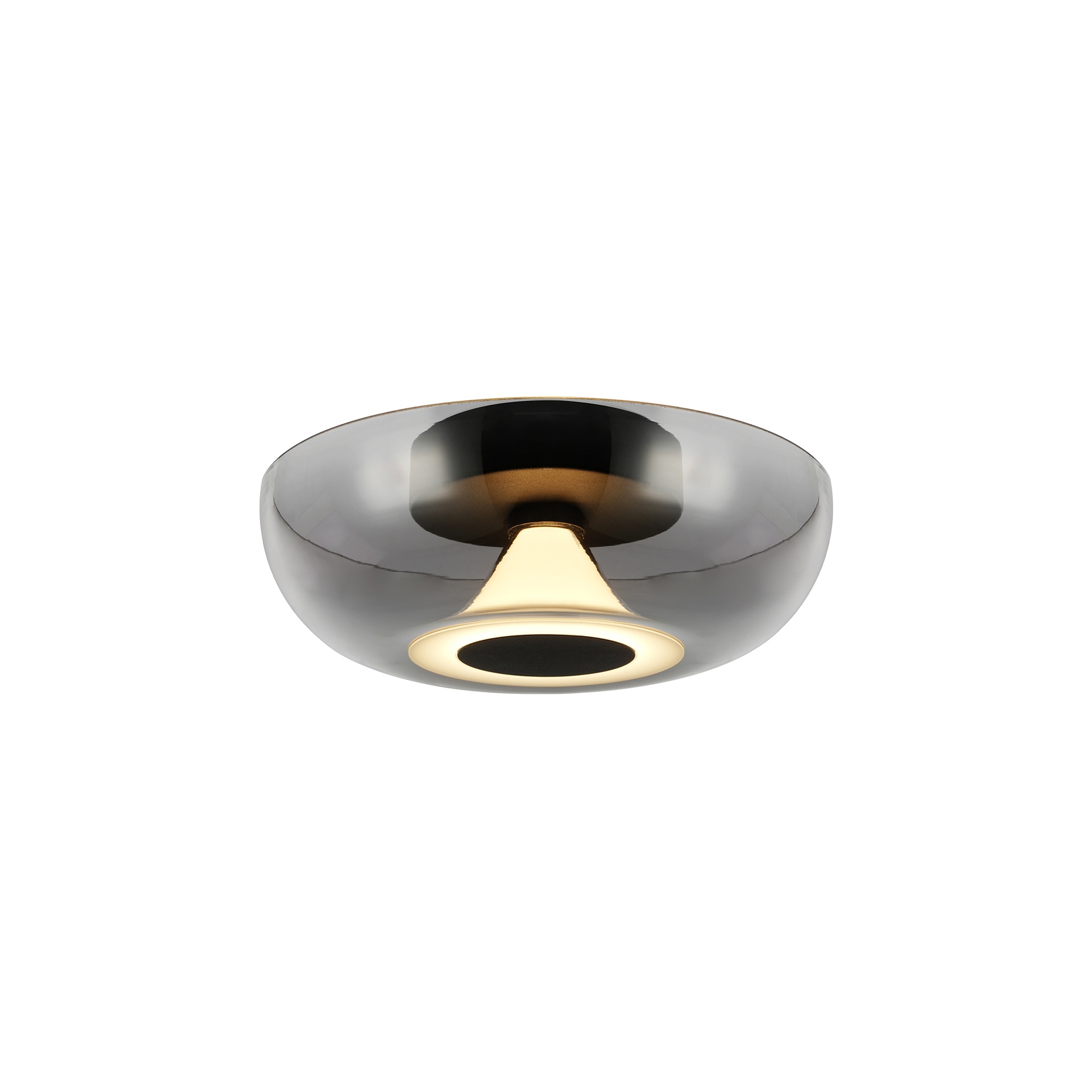 MAGMA * Plafoniera LED 9W Grigio Fumé/Nero