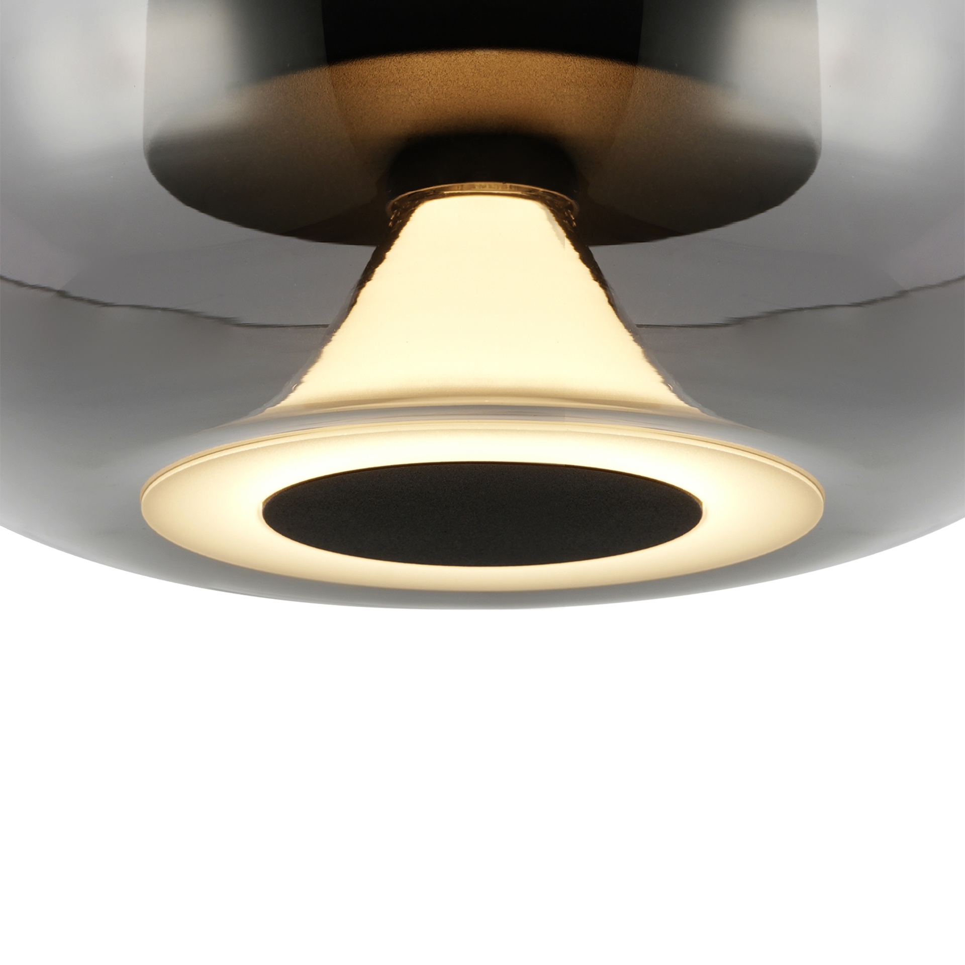 MAGMA * Plafoniera LED 9W Grigio Fumé/Nero