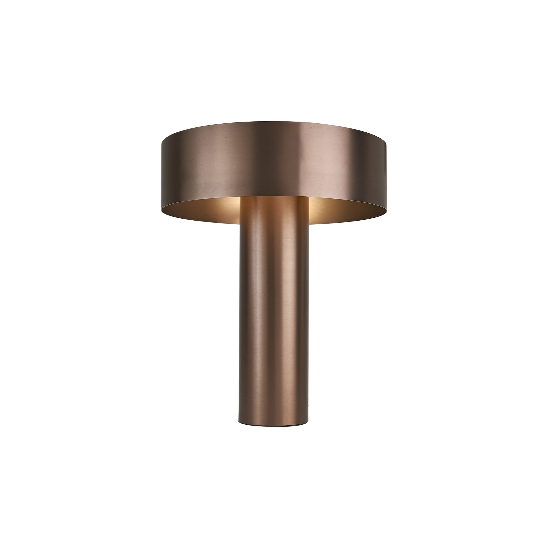 DORICA * Lampada da tavolo LED 20W CCT 2700-5000K - Marrone satinato