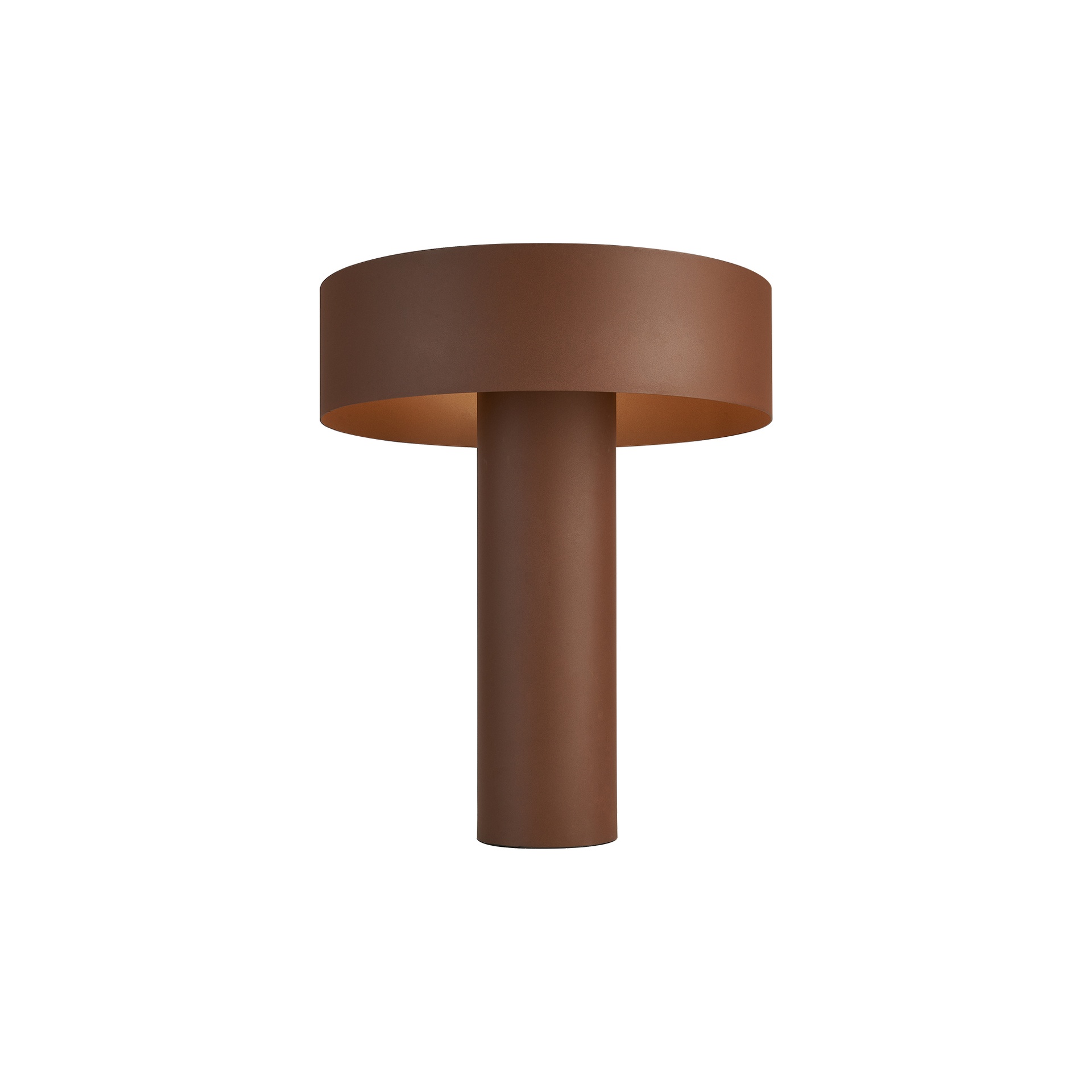 Dórica · Lampes à poser · Marron Peint