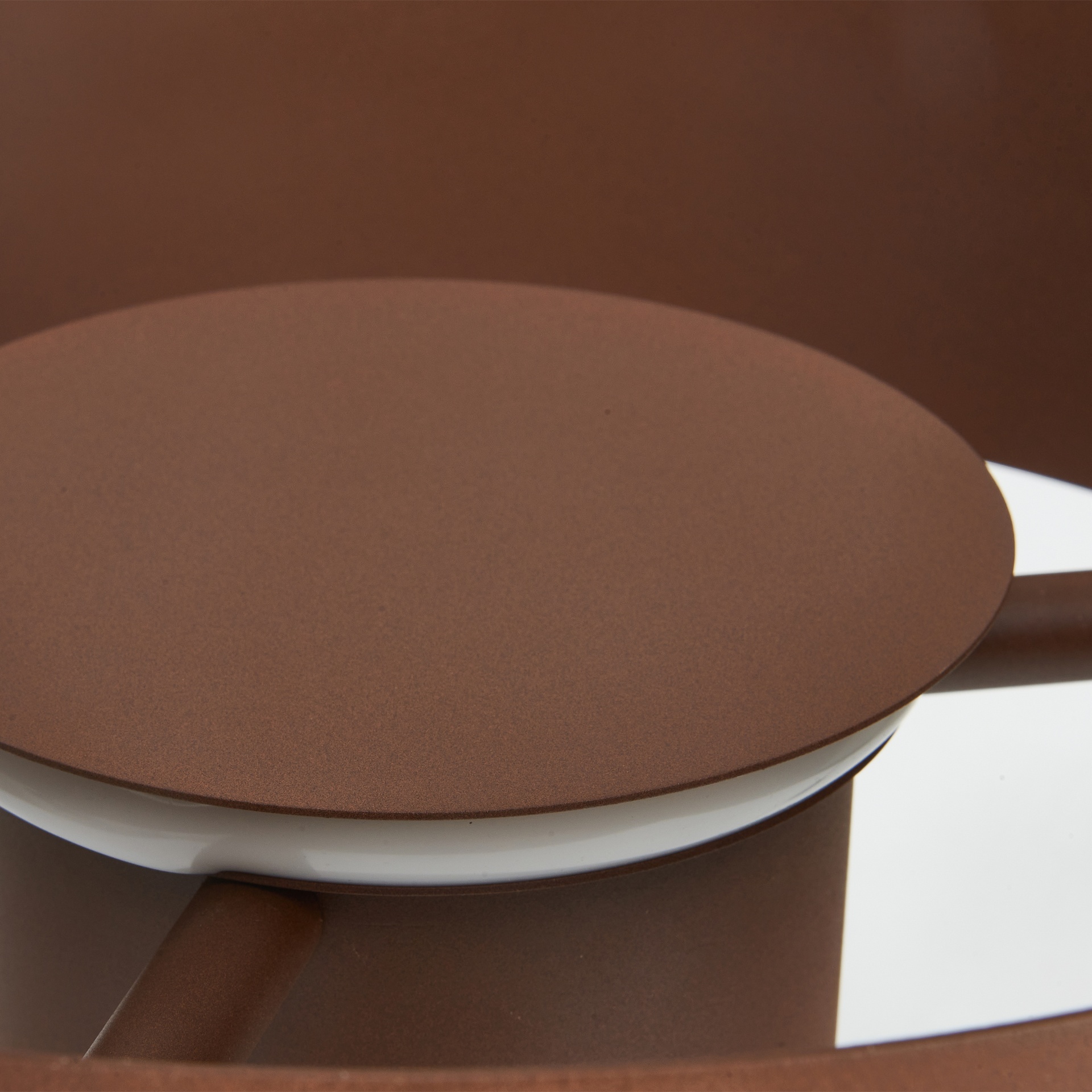 Dórica · Lampes à poser · Marron Peint