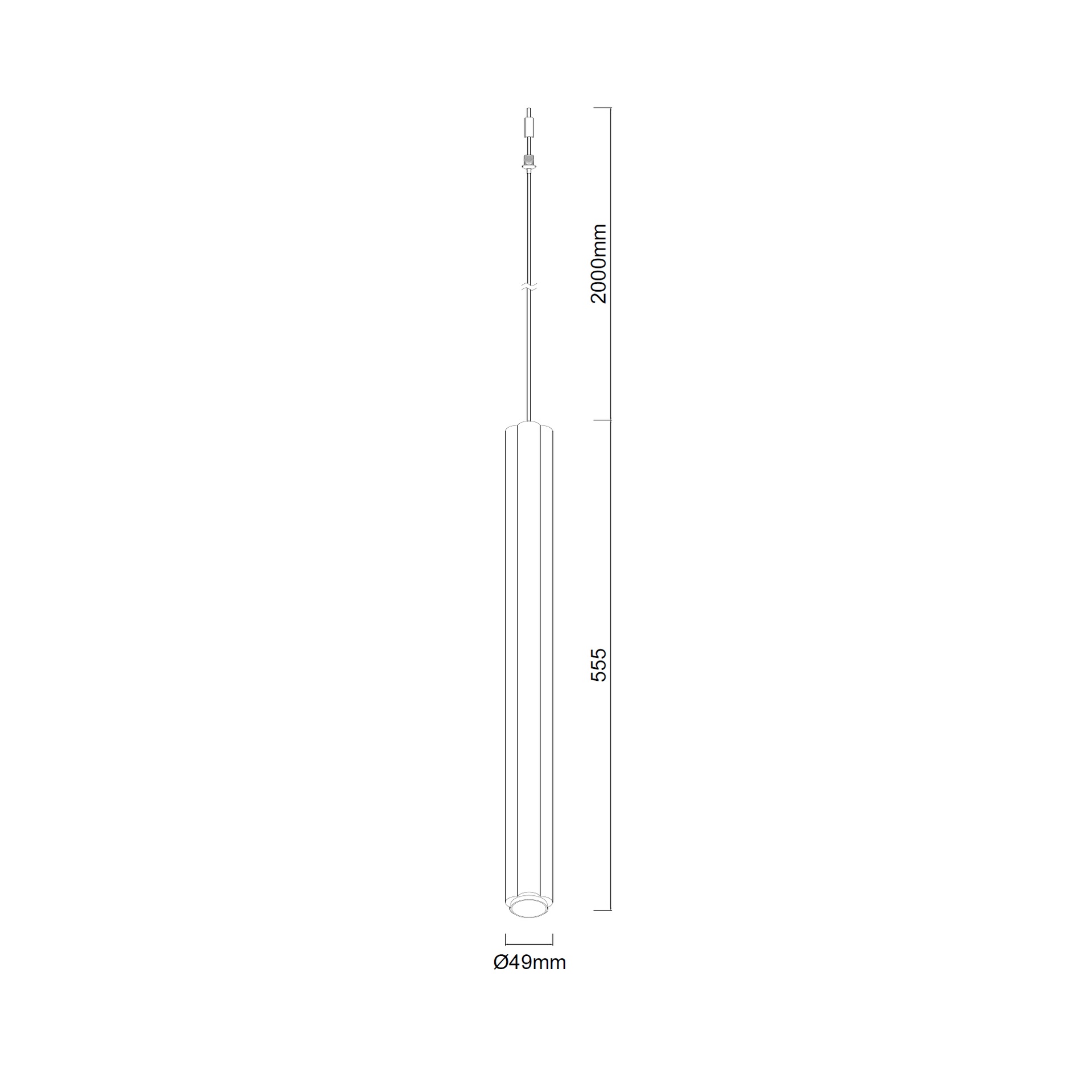 Modular Light 24V Pendant · Modular Light · Nero